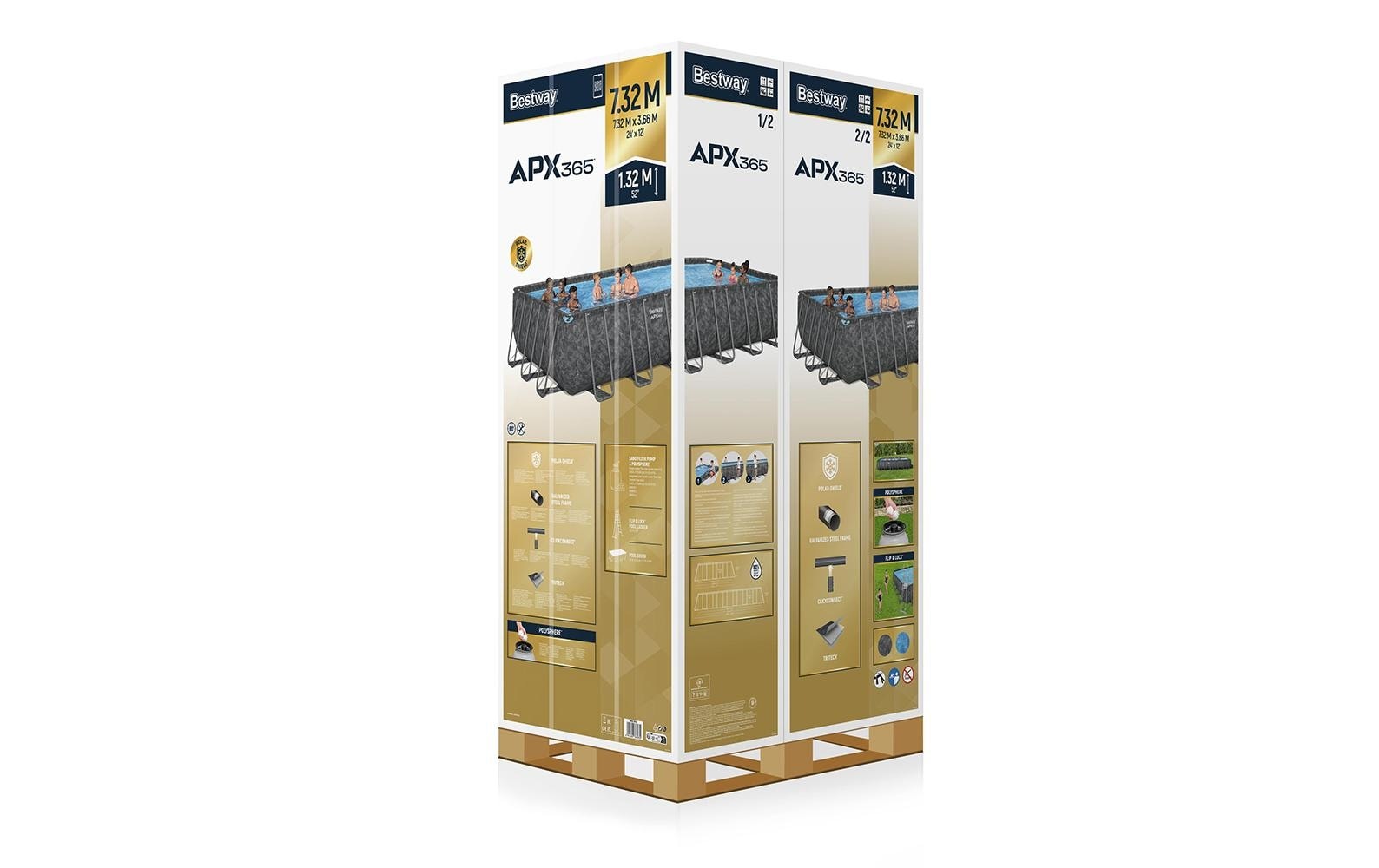 Bestway Framepool »APX365 366 x 132 cm«