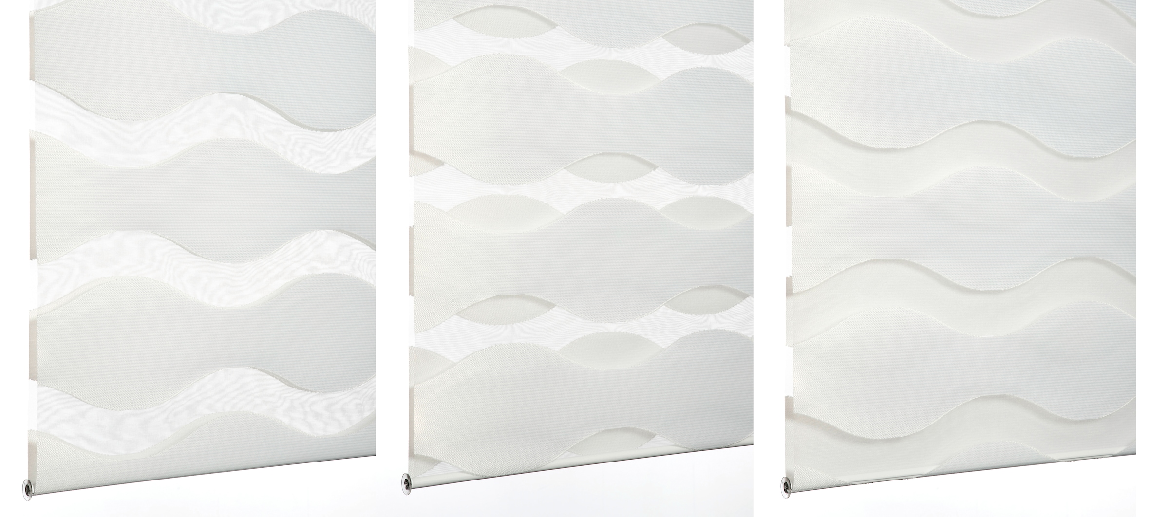SCHÖNER WOHNEN-Kollektion Doppelrollo »Tilda« transparent Sichtschutz mit Bohren/ohne Bohren freihängend geklemmt, silberne oder weisse Rollo-Technik