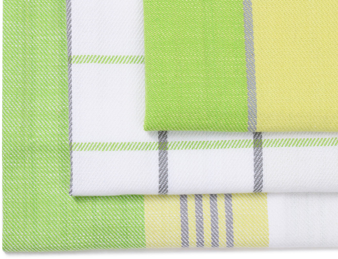 Gözze Chiffon à vaisselle »Geschirrtücher, Des. 60058« Mass: 50 x 70 cm, Set: 2x kariert und 1x gestreift