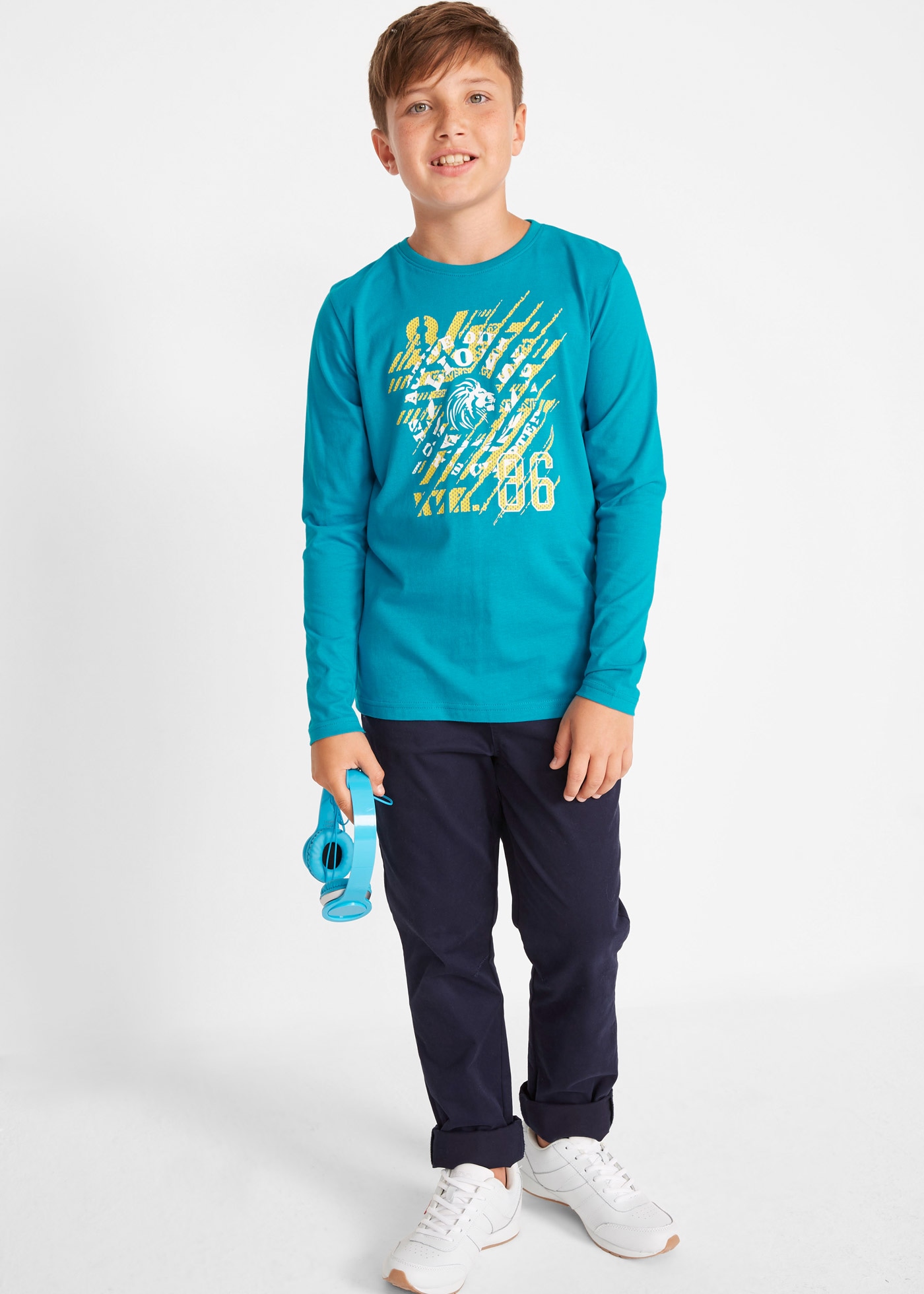 bonprix T-shirt à manches longues Packung, 2, 2 cuis