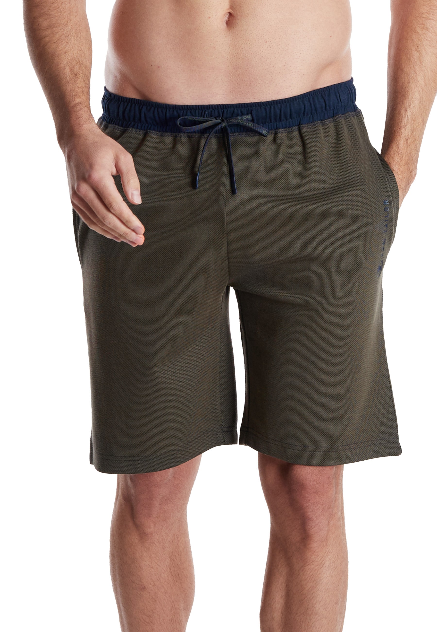 TOM TAILOR Bermuda »Dallas«  Kordelzug, Seitentaschen, bequem, atmungsaktiv, locker, Baumwollmix