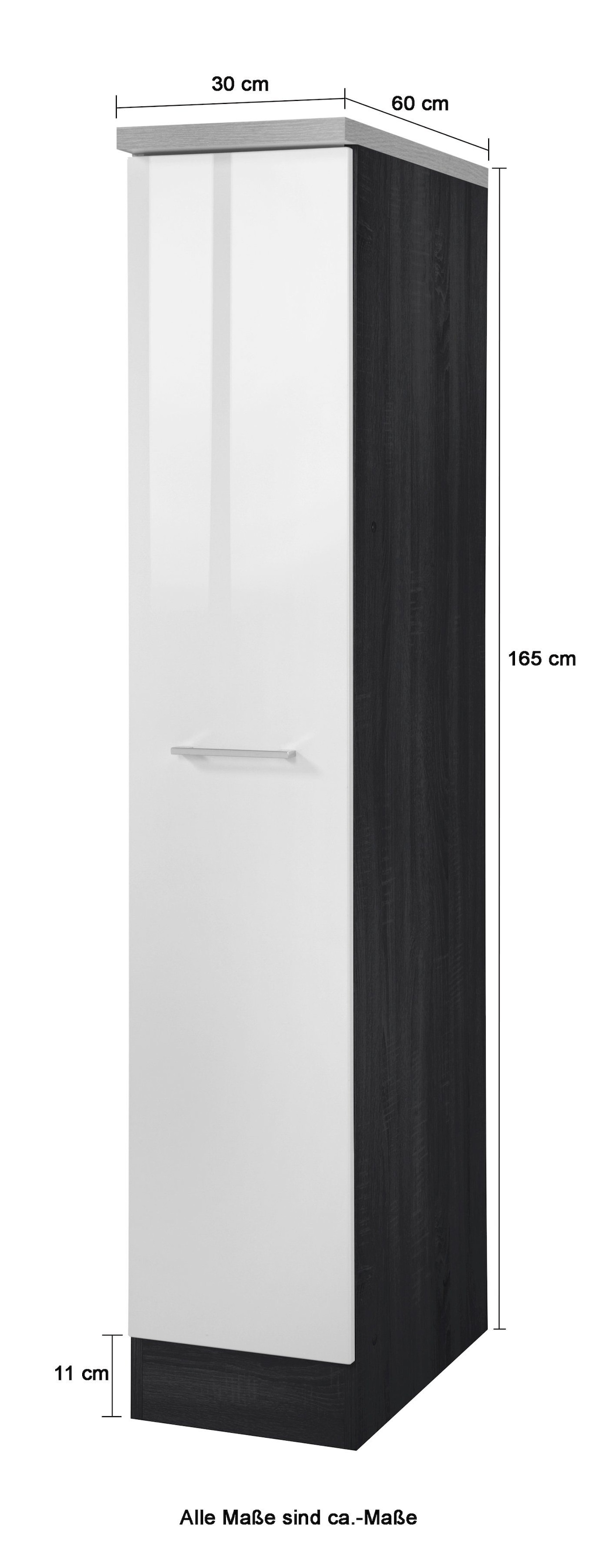 KOCHSTATION Armoire à pharmacie »KS-Wien« hauteur 165 cm