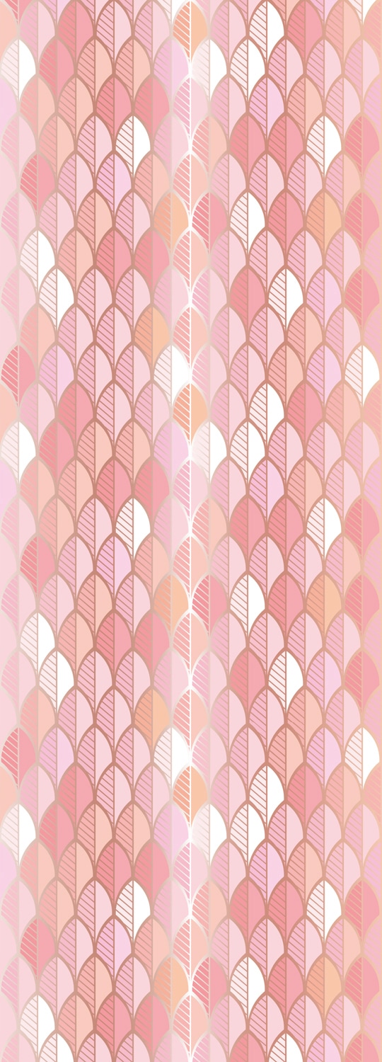 queence Papier peint vinyle »Alva« 90x250cm, selbstklebend, kinderleichte Anbringung, , Sticker