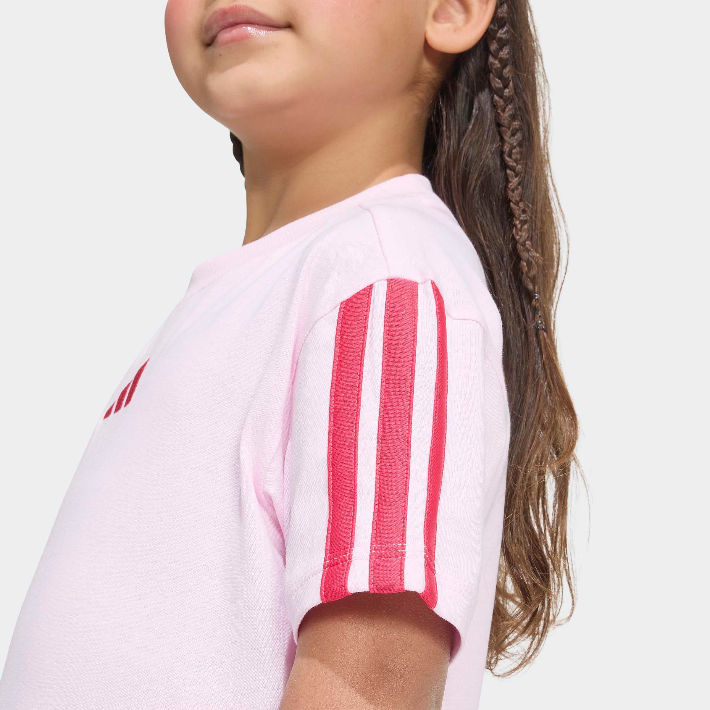 adidas Sportswear Combinaison d'entraînement »LK 3S T-SET 160« 2 pour enfants, en 2 pièces, en coton