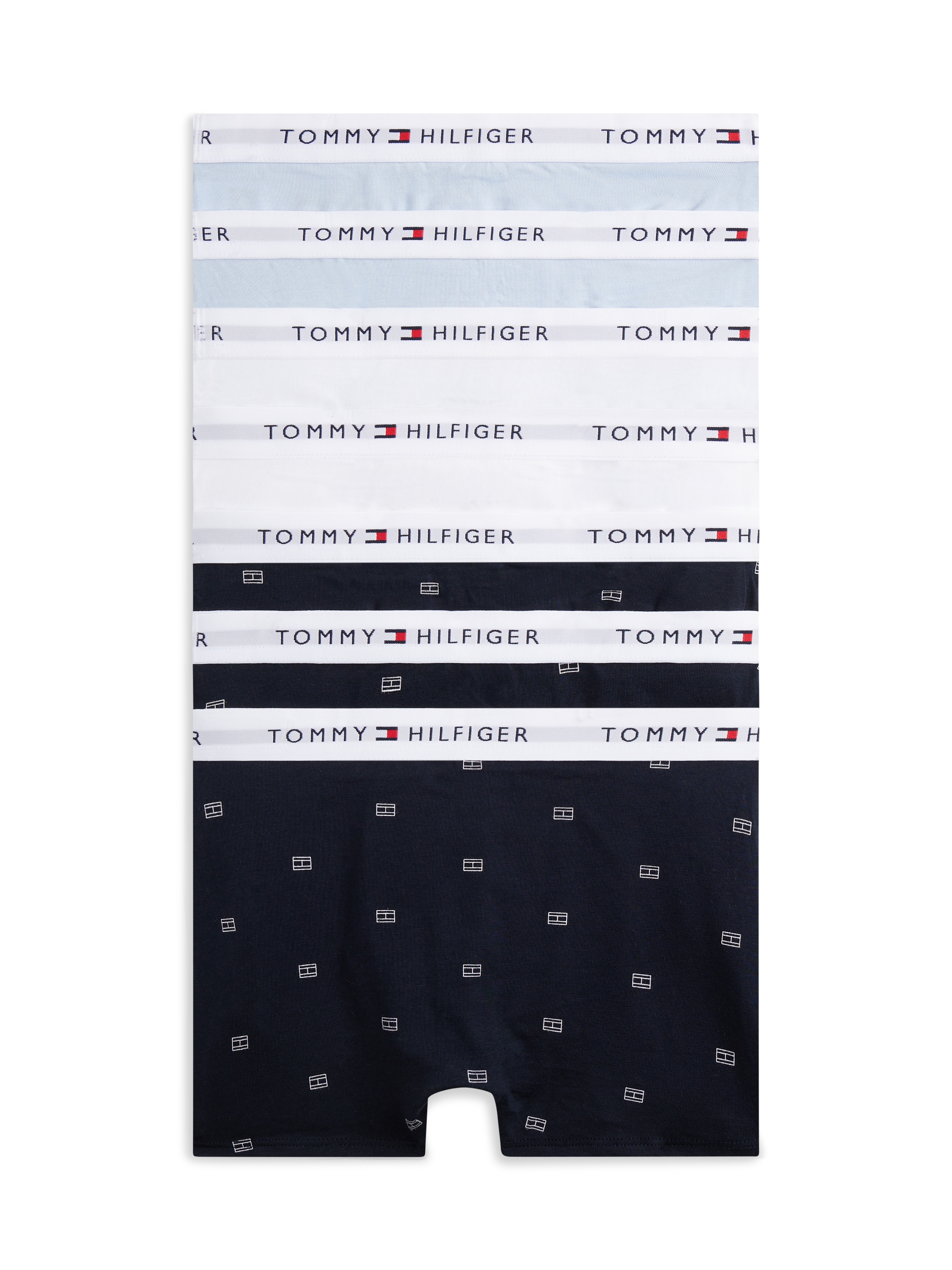 Tommy Hilfiger Underwear Tronc »7PK TRUNK PRINT« Packung, 7er, 7 cuis mit Logo-Stretchbund