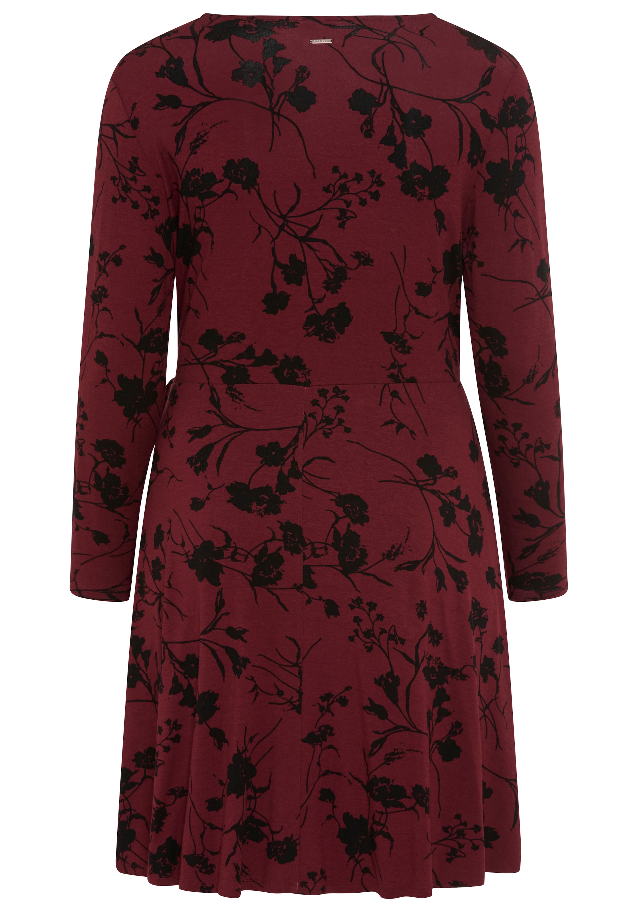 Laura Scott CURVE Robe portefeuille »Grosse Grössen« en grandes tailles, en mélange viscose élastique, coupe cintrée