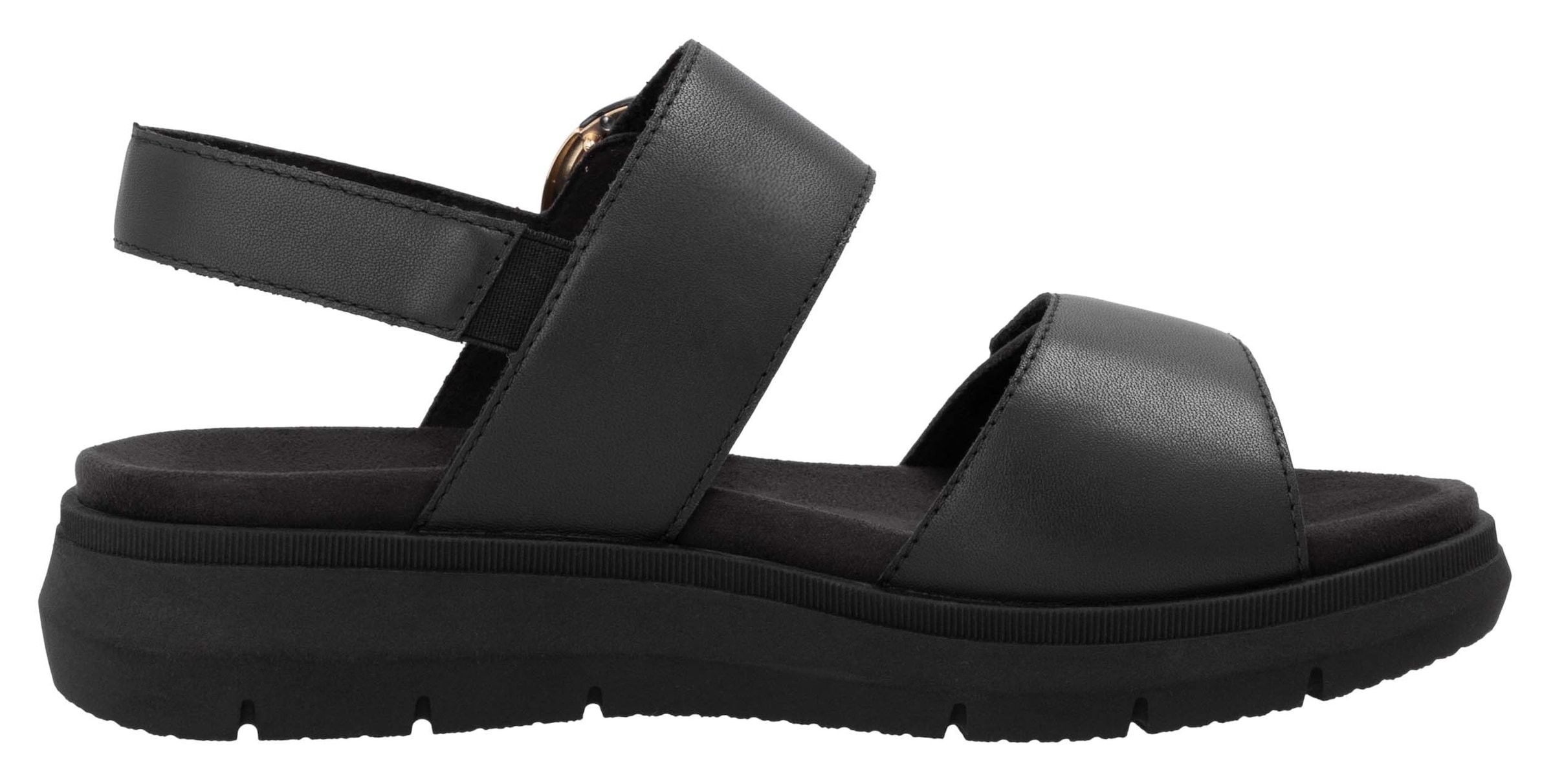 Remonte Riemchensandale  , Sandale, Bequemschuh, Sommerschuh mit praktischen Klettverschlüssen