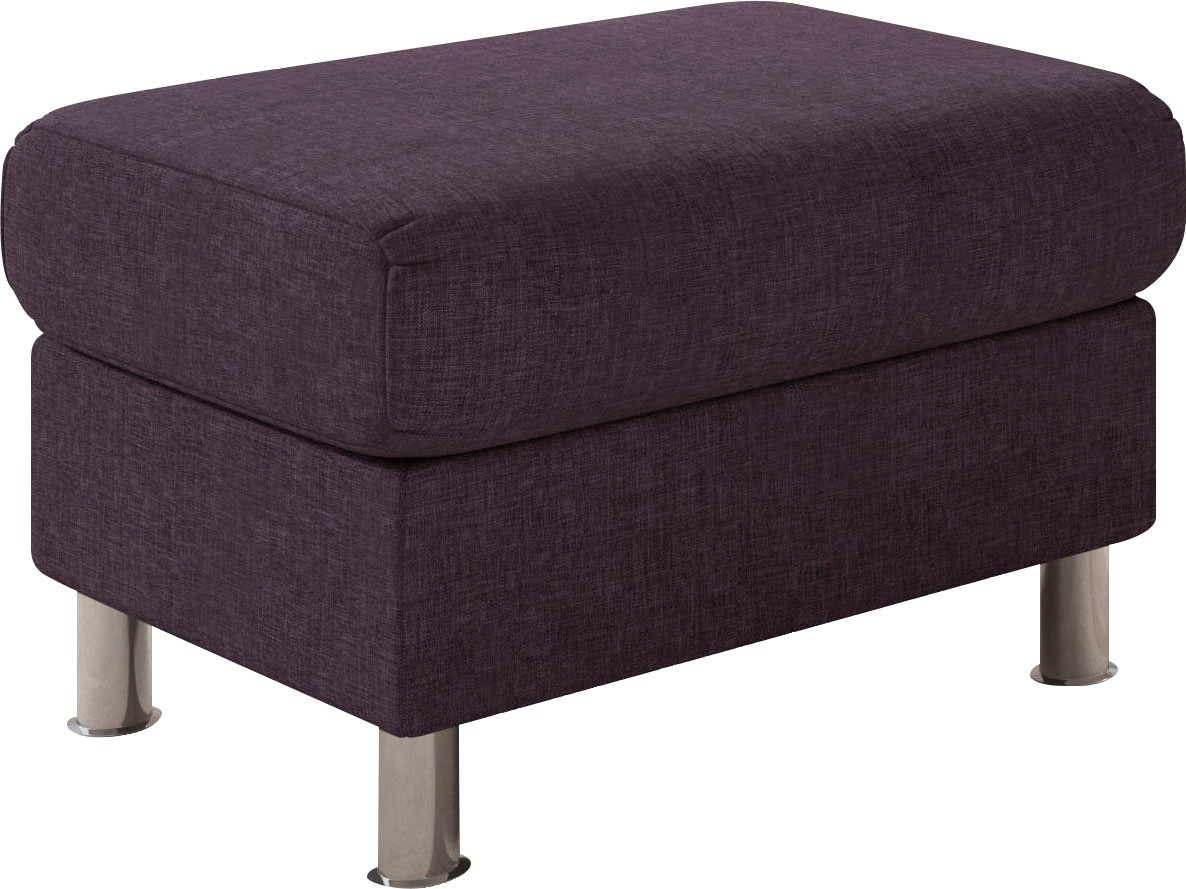 TRENDMANUFAKTUR Tabouret »Rondo II zeitlos und bequem« au choix avec ressorts confortables, positionnable librement dans la pièce