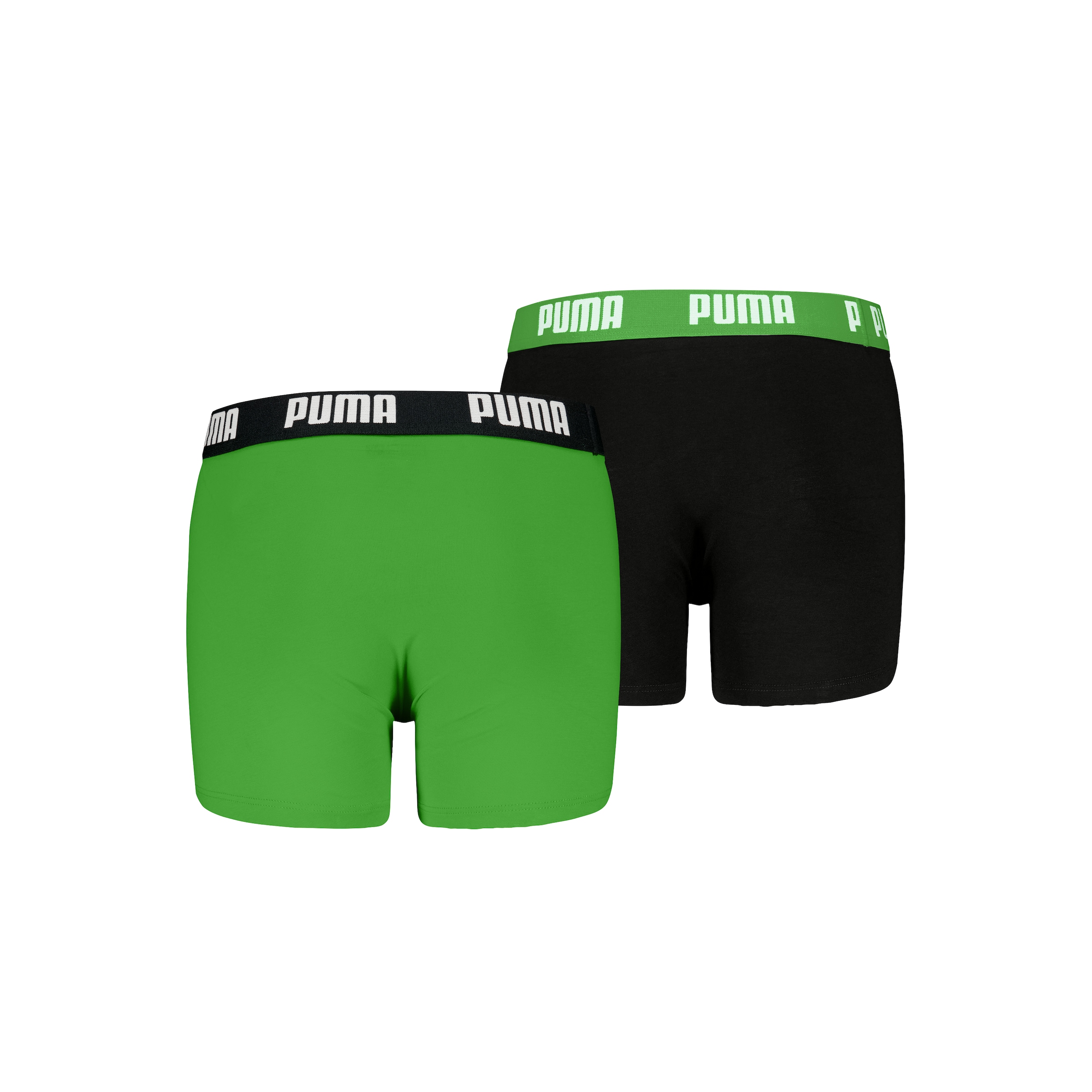 PUMA Boxers »PUMA BOYS EVERYDAY BASIC BOXERS« 2er Pack,  Komfortabler Logobund, ohne Eingriff