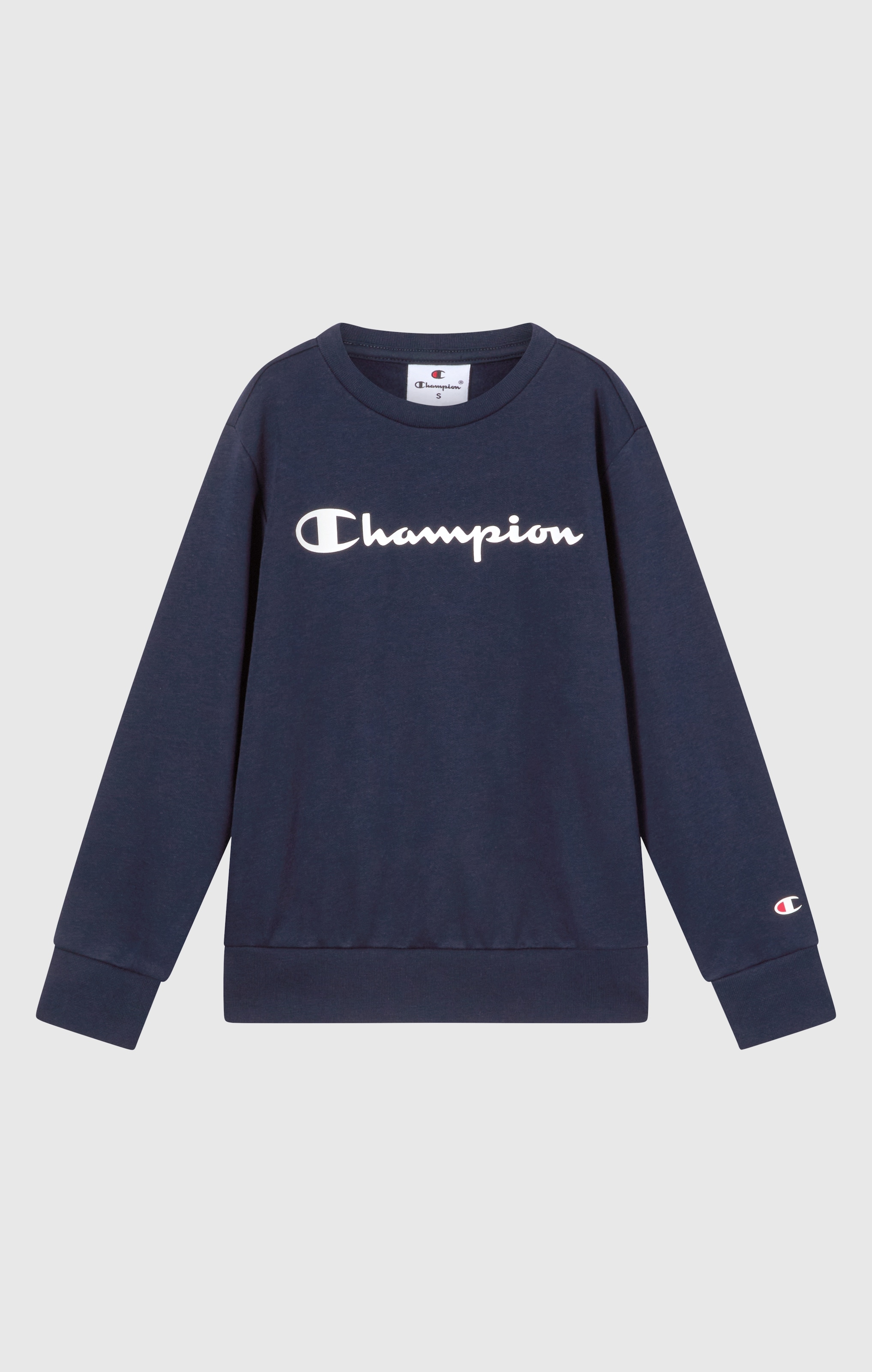 Champion Sweatshirt »SPORTWEAR CREWNECK Standard Fit«, 1 Stk. für Kinder, sportlicher Stil, Rundhalsausschnitt, ohne Verschluss
