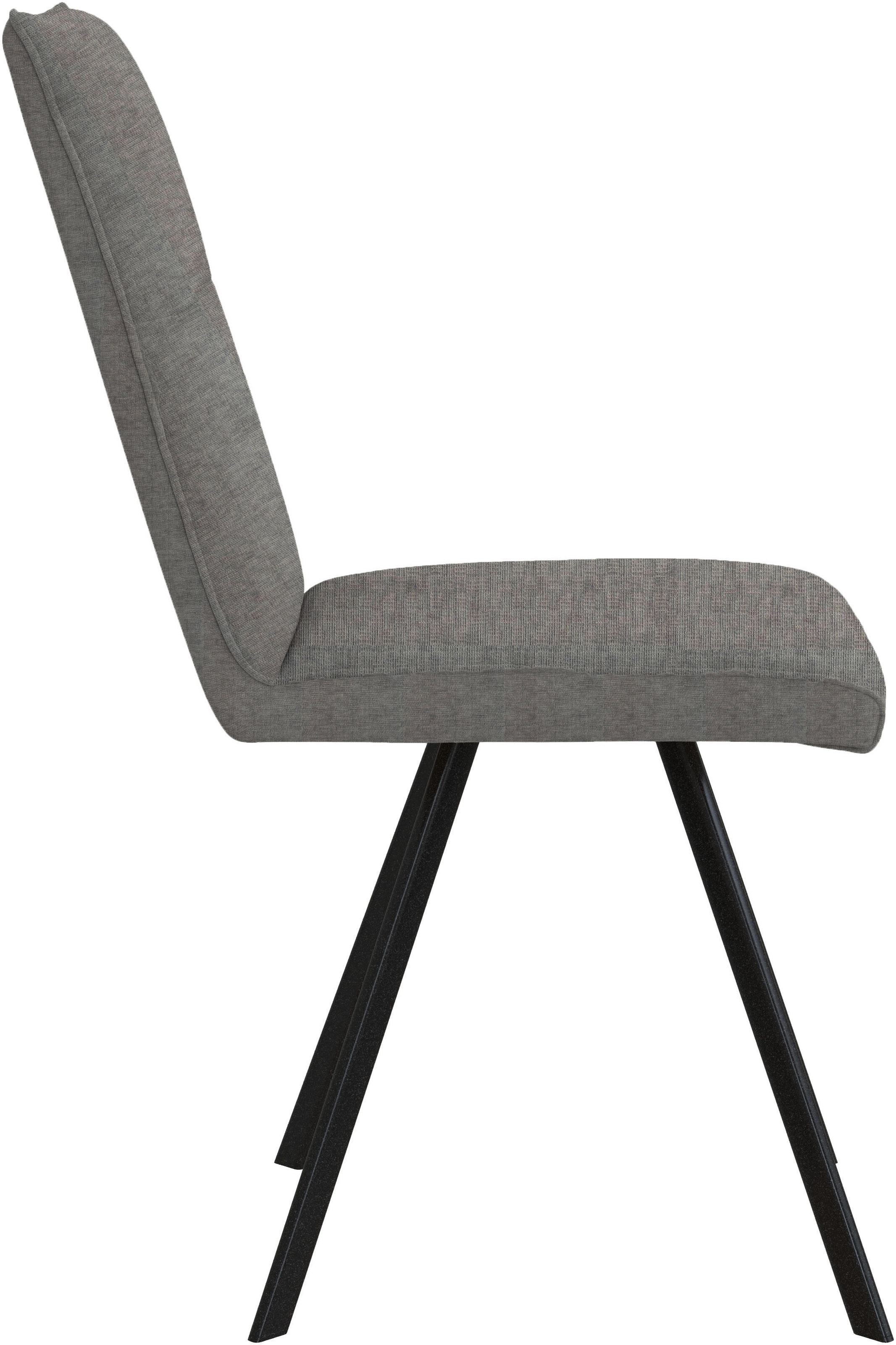 GOODproduct Chaise à 4 pieds »Sava« (Ensemble) 2 cuisMetallgestell