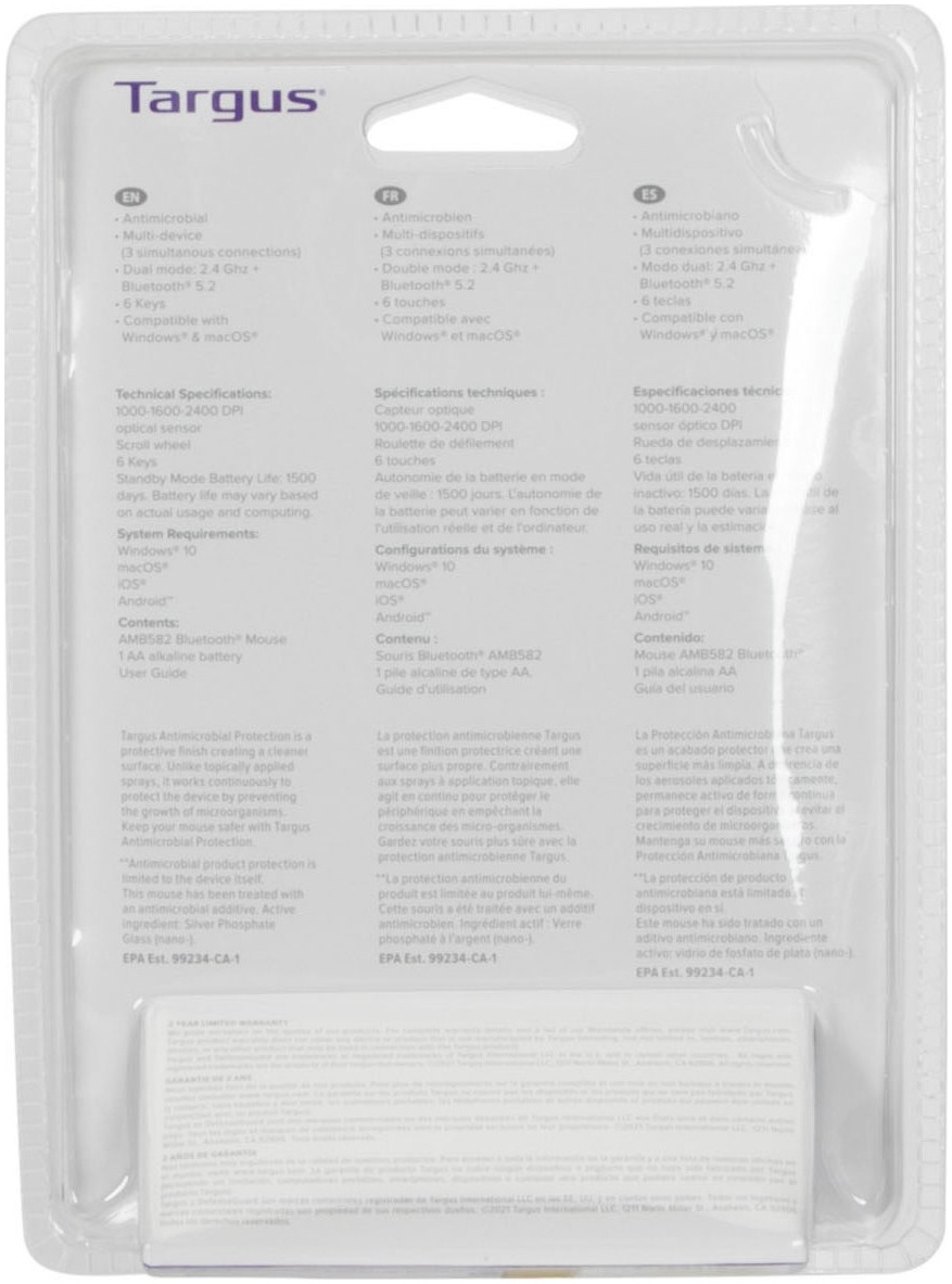 Targus Maus »Midsize Multi-Device Mouse« Bluetooth