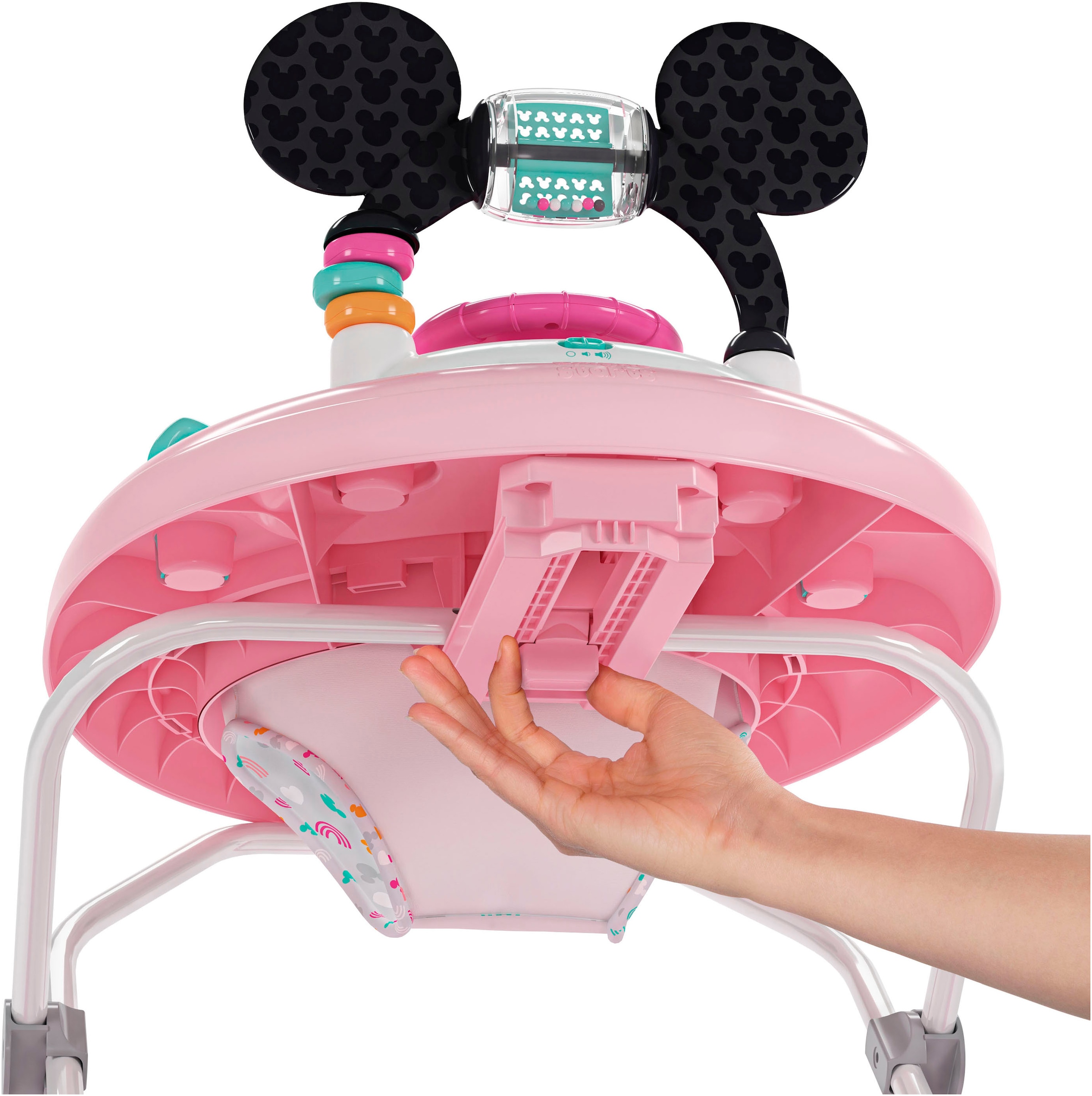 Bright Starts Lauflernhilfe »MINNIE MOUSE Tiny Trek™ Walker, Forever Besties™, 2-in-1 Walker« mit Licht und Sound