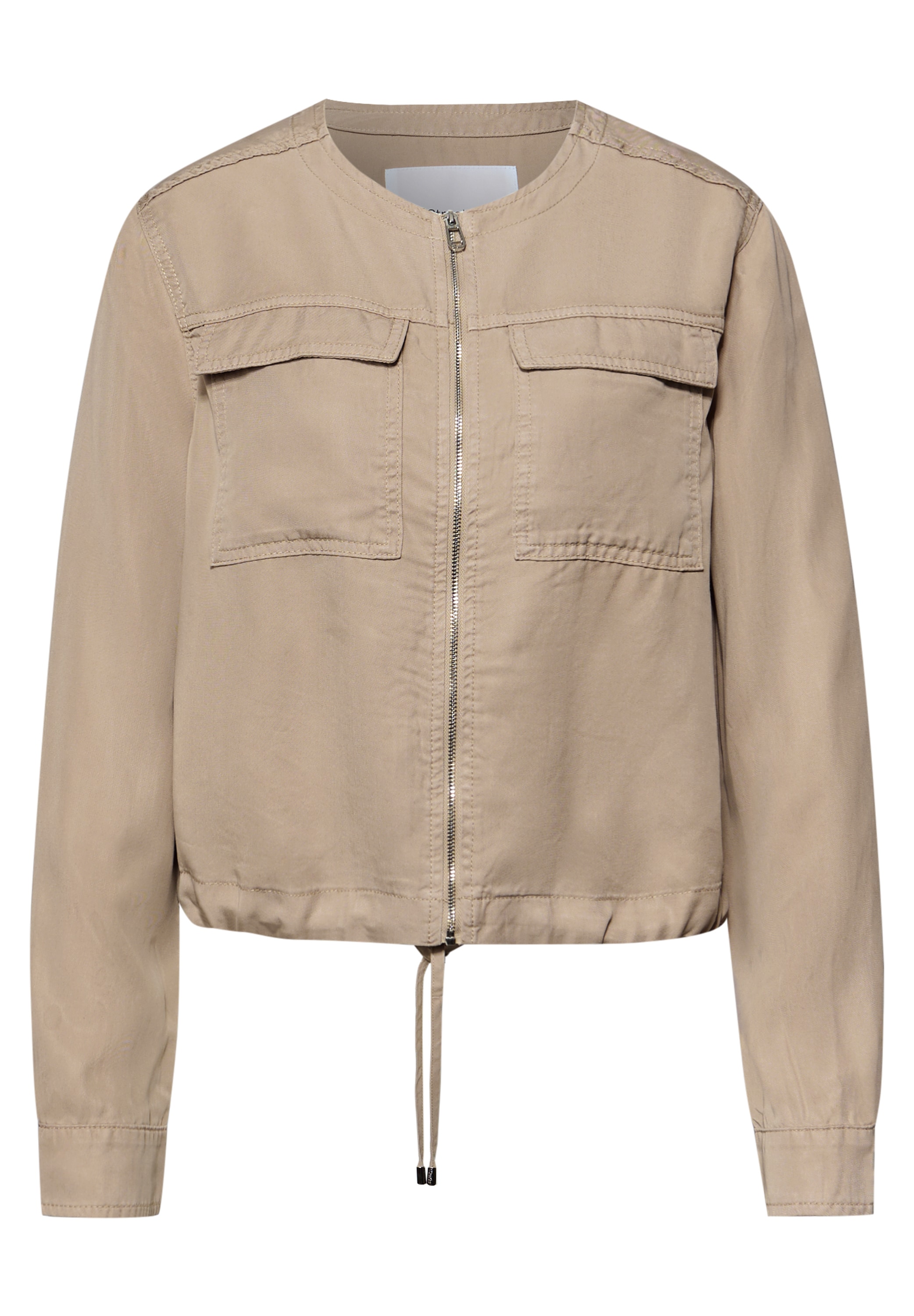 STREET ONE Veste courte avec ceinture élastique et cordon de serrage