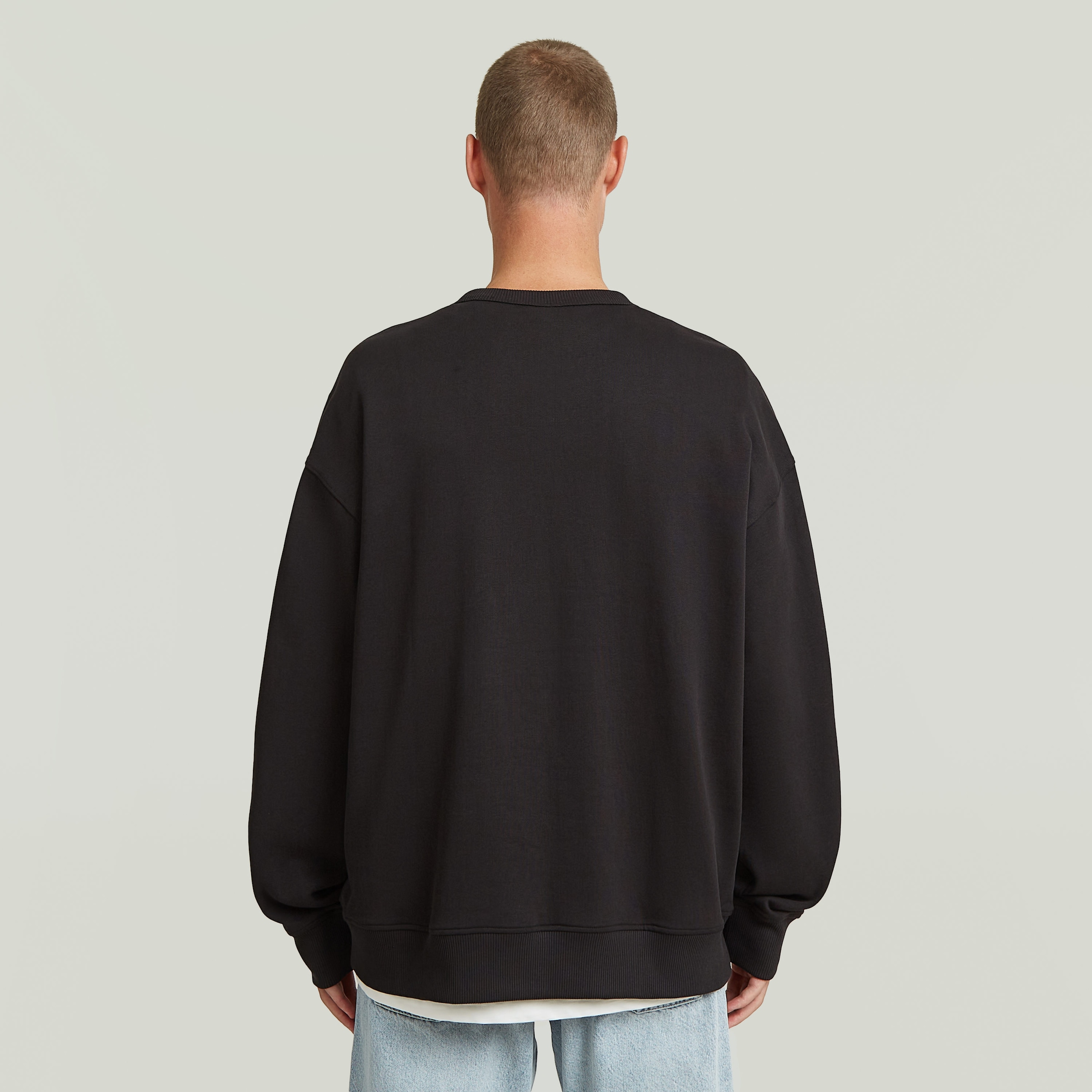 G-STAR Pull »HB Badge«, im Relaxed Fit, Rundhalsform
