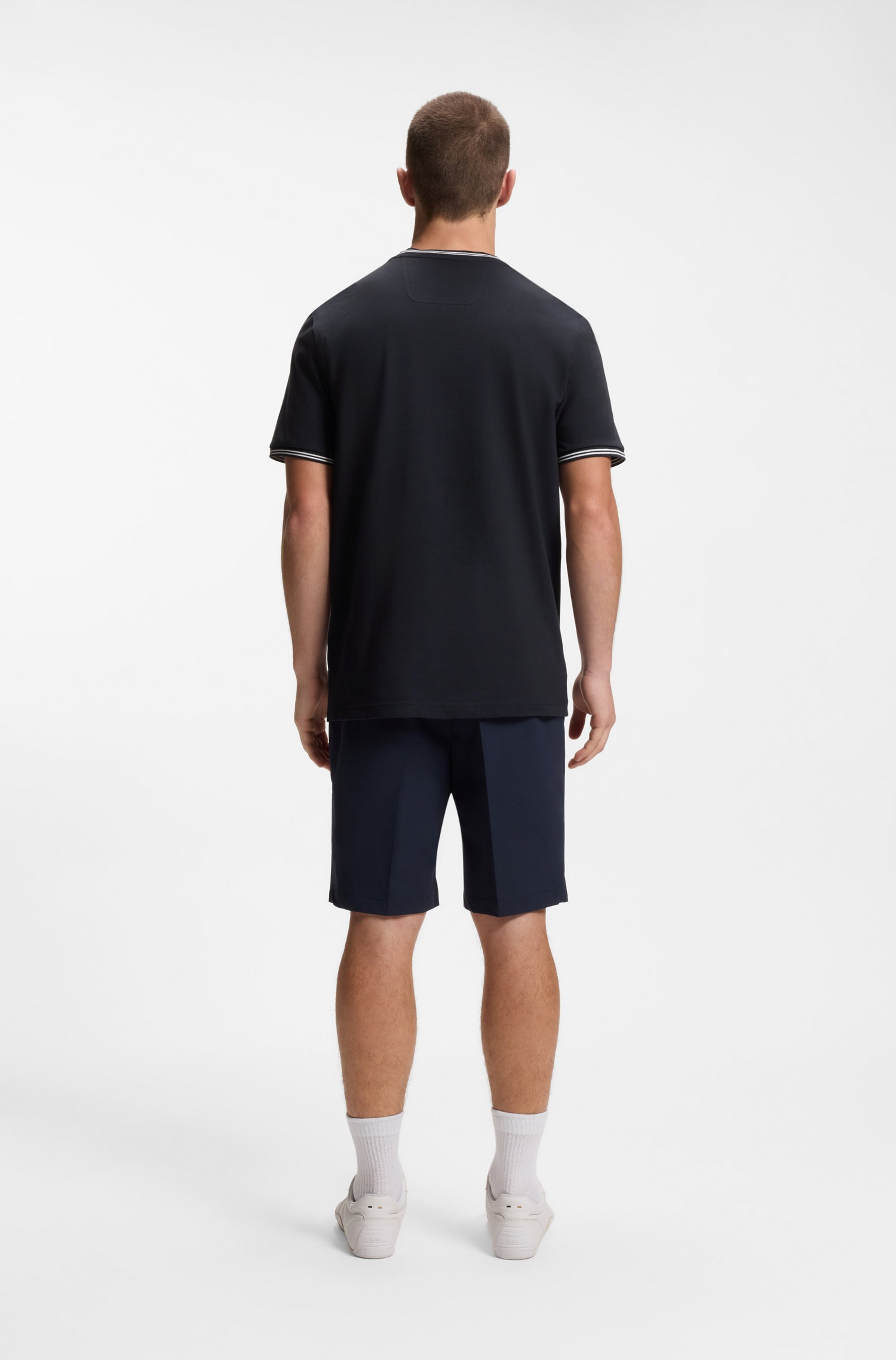 BOSS GREEN T-shirt »Taul« aus softem Stretch-Baumwoll-Piqué, Regular Fit