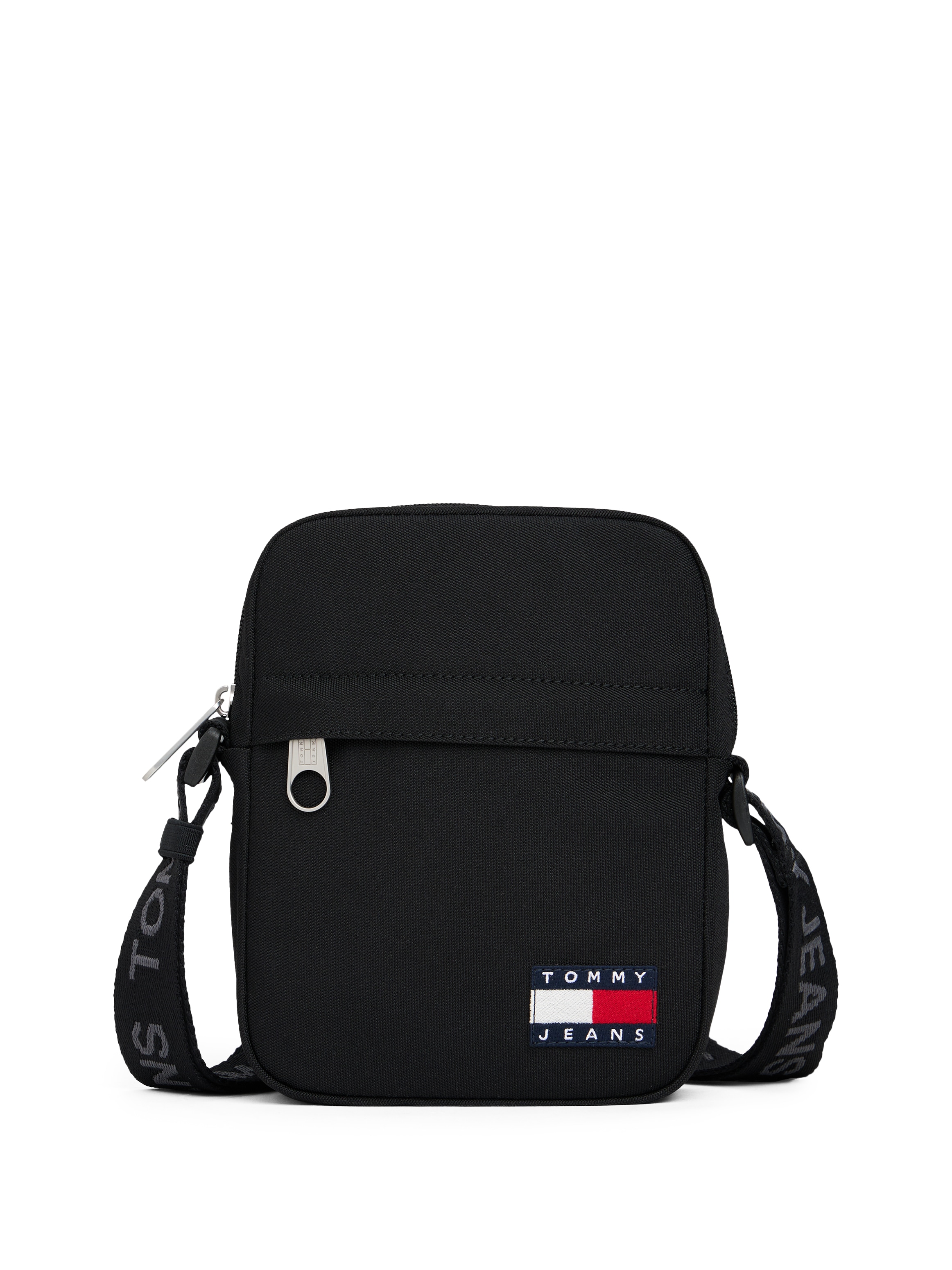 Tommy Jeans Sac à bandoulière »TJM ESS DAILY REPORTER« Sac bandoulière homme, sac de loisirs avec écusson drapeau Tommy Jeans