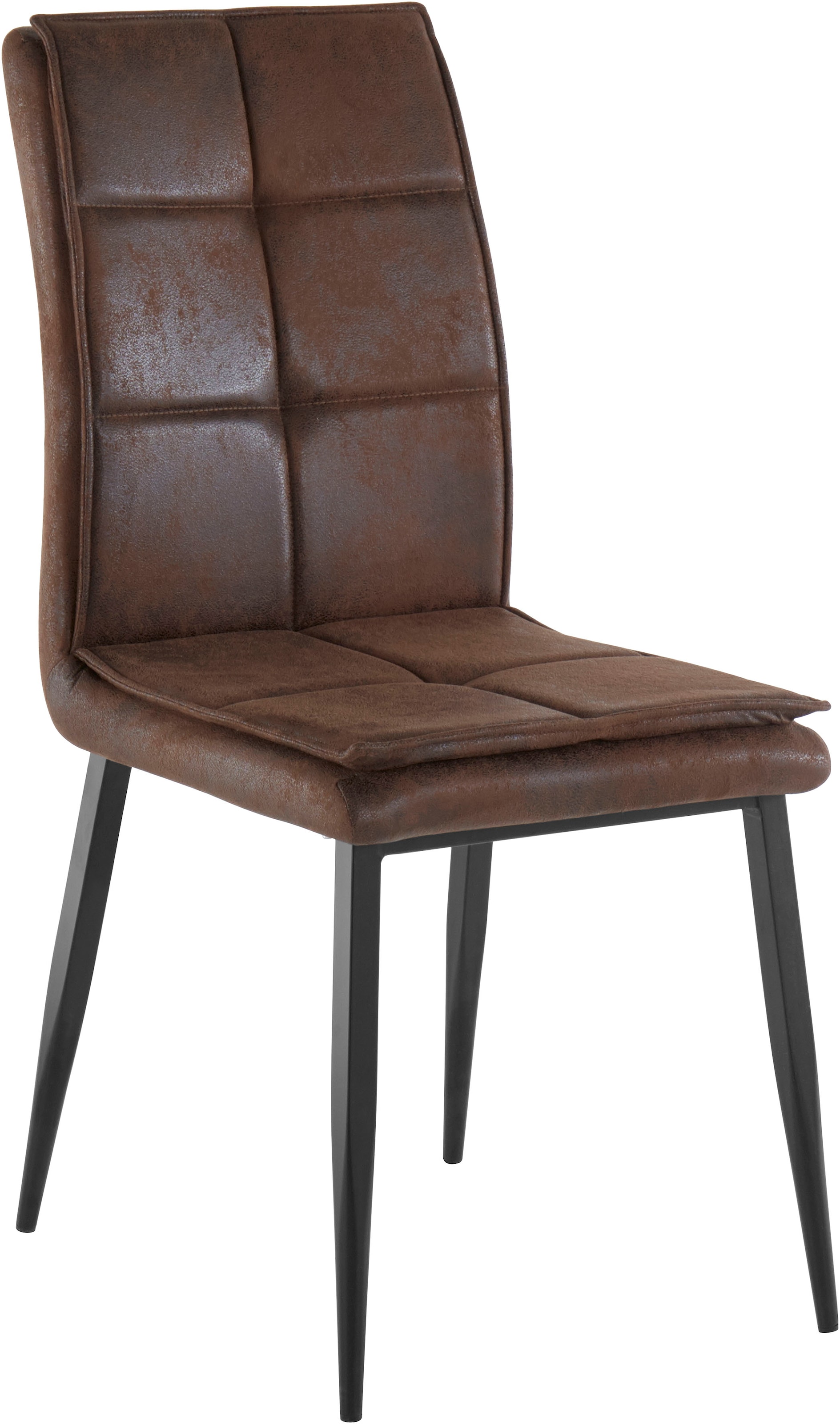 GOODproduct Essgruppe »Dino + Lima« 5 Stk. tlg. Set, 5-tlg, Tisch in Eiche Optik und 4 Esszimmerstühlen