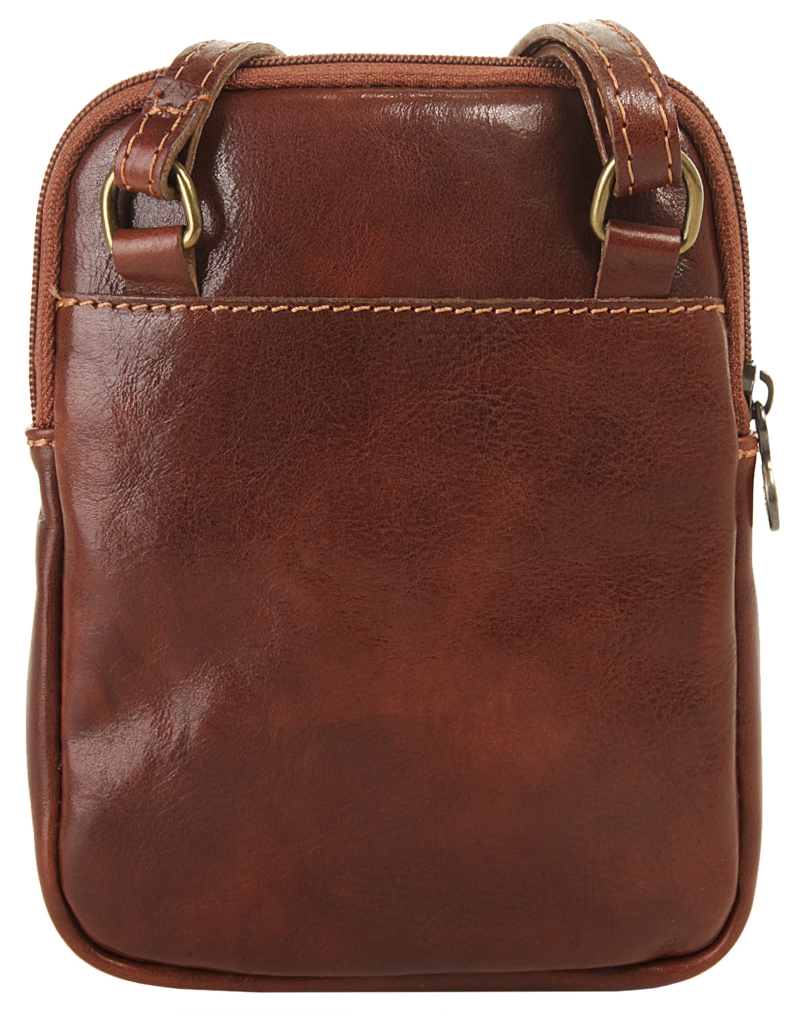 Piké Umhängetasche echt Leder, Made in Italy