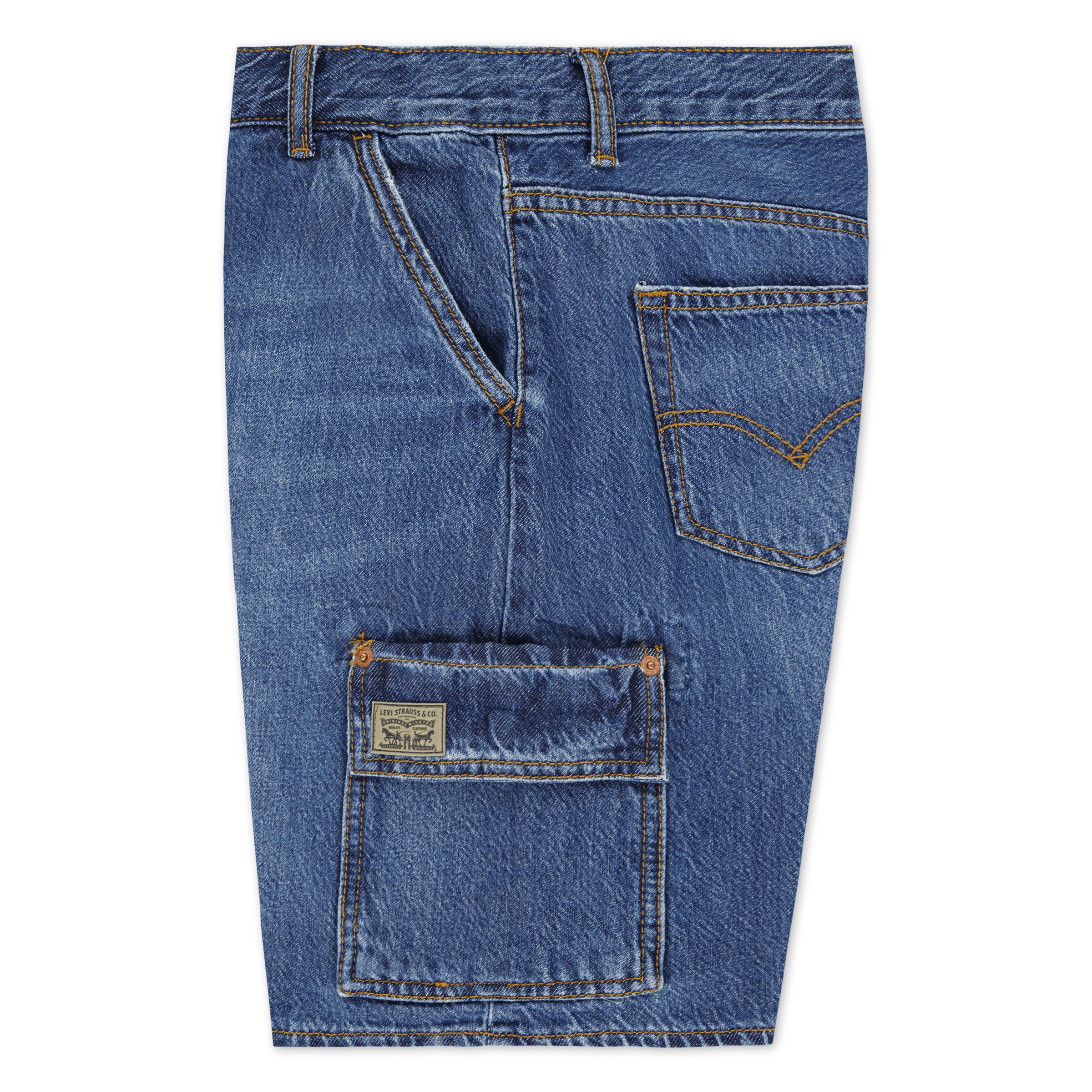 Levi's® Kids Cargoshorts »DENIM CARGO SHORTS«  mit Cargo Taschen