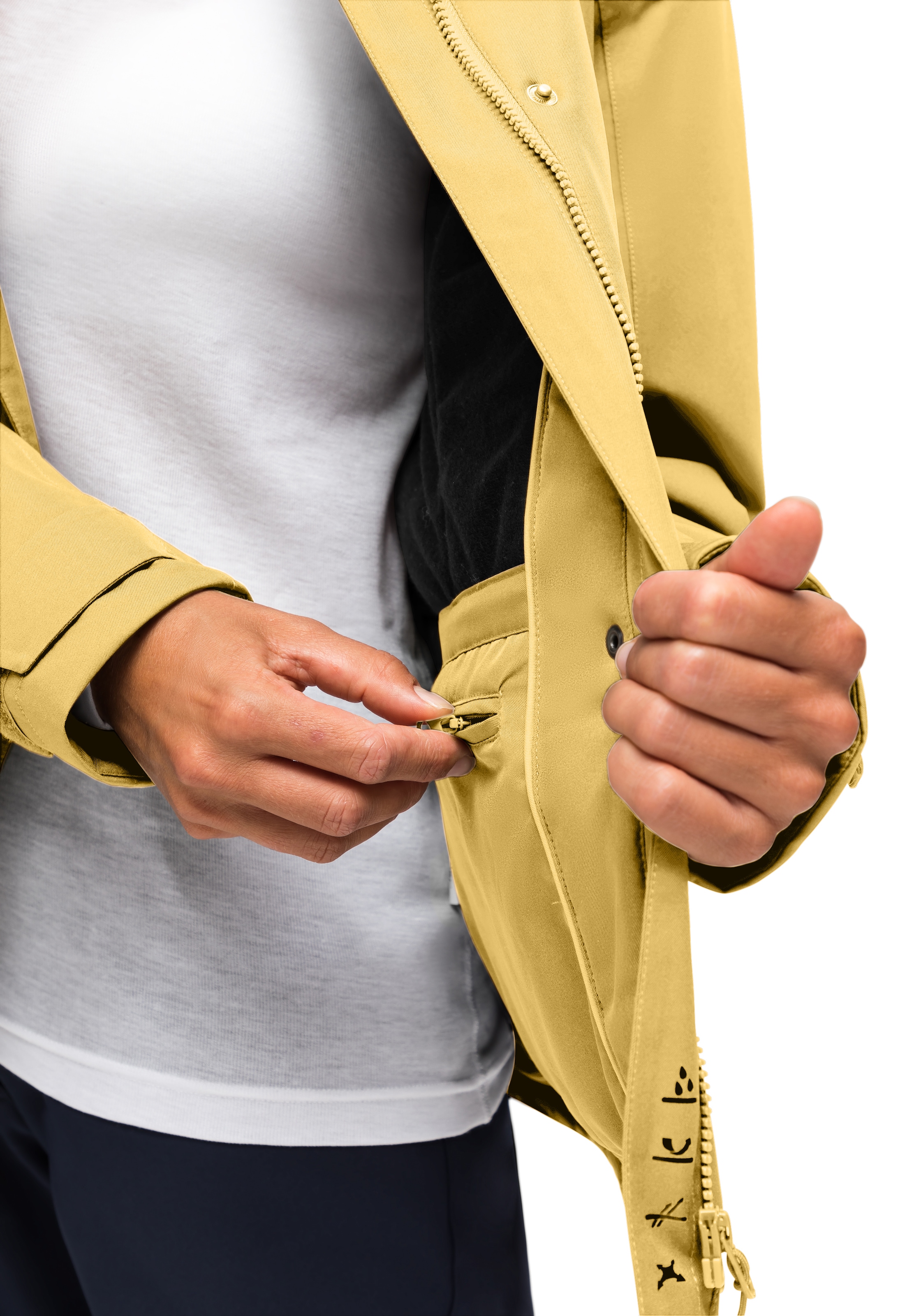 Maier Sports Veste d'hiver »Lisbon« warme Damen Jacke, wattierte Regenjacke, wasserdicht + atmungsaktiv