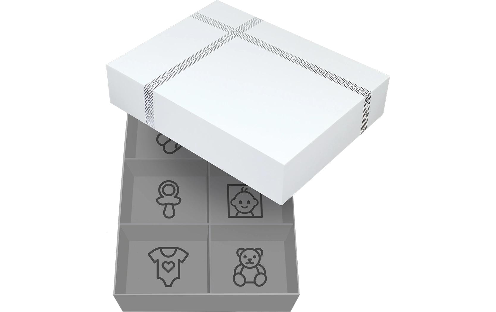 Dooky Bilderrahmen »Handabdruck und Erinnerungsbox«