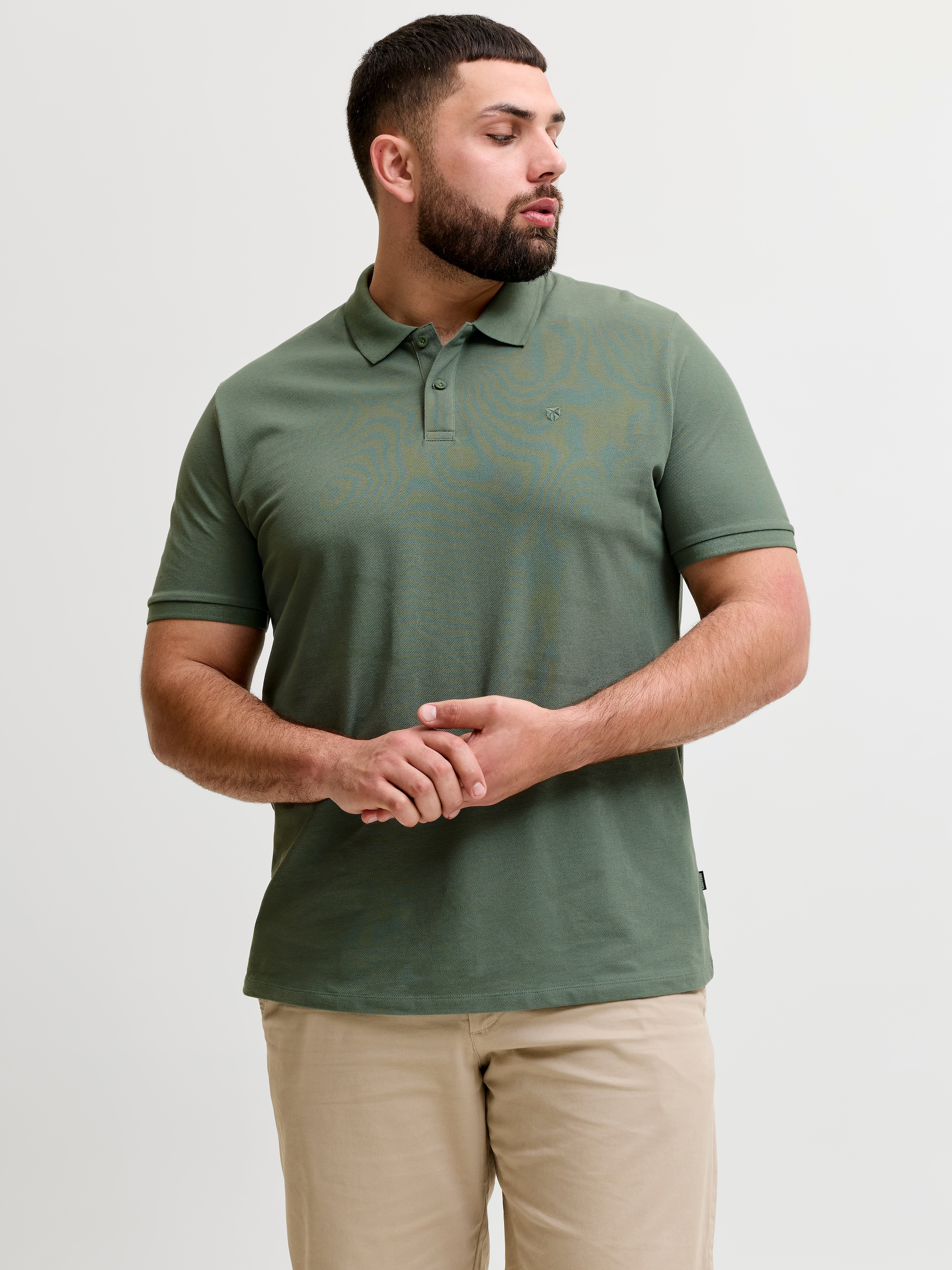 Jack & Jones PlusSize Polo »JPRBLAWESTON SS POLO PLS« avec broderie
