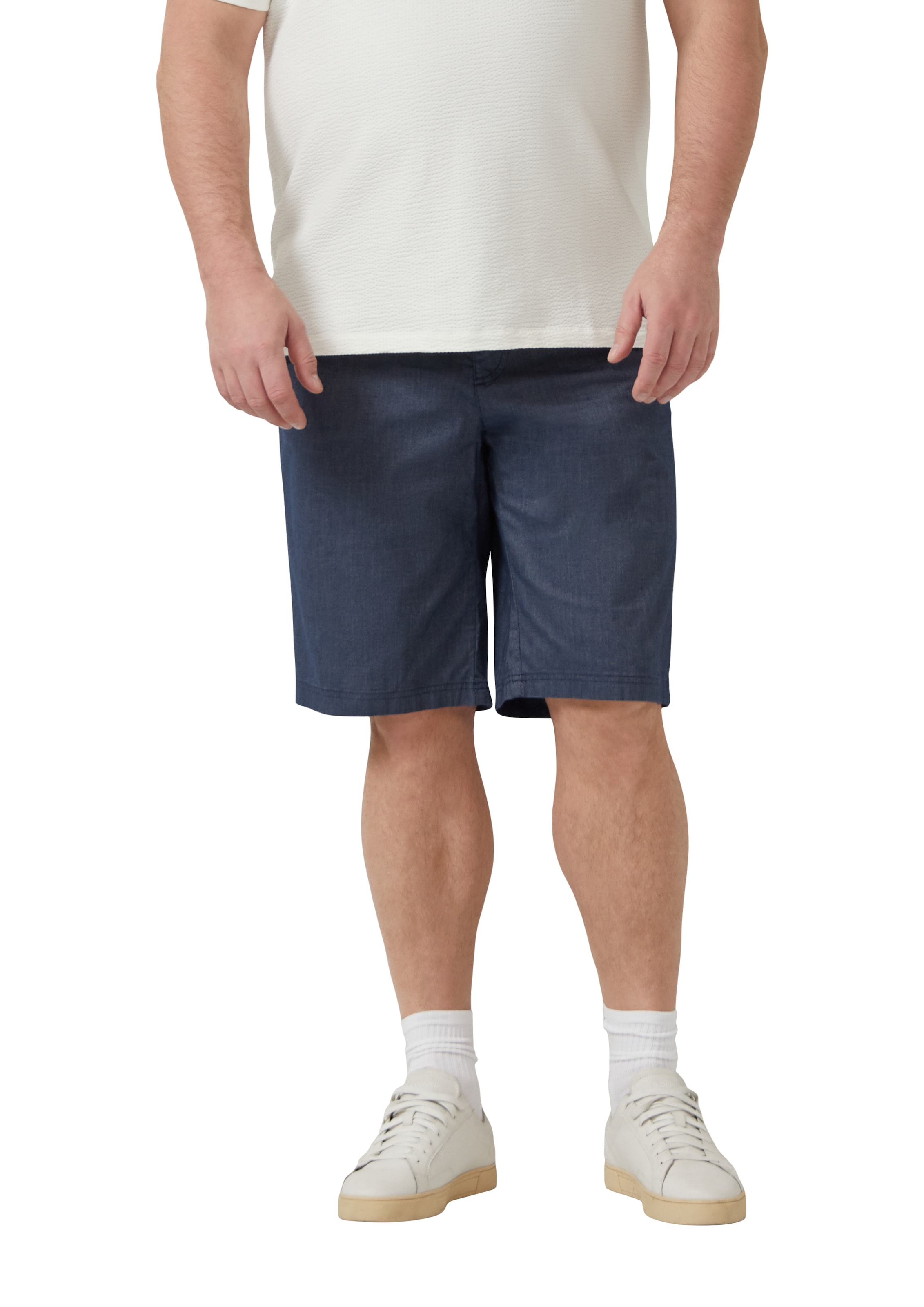 s.Oliver Men Big Sizes Chinoshorts  Sommer-Bermuda Stretch, Grosse Grössen