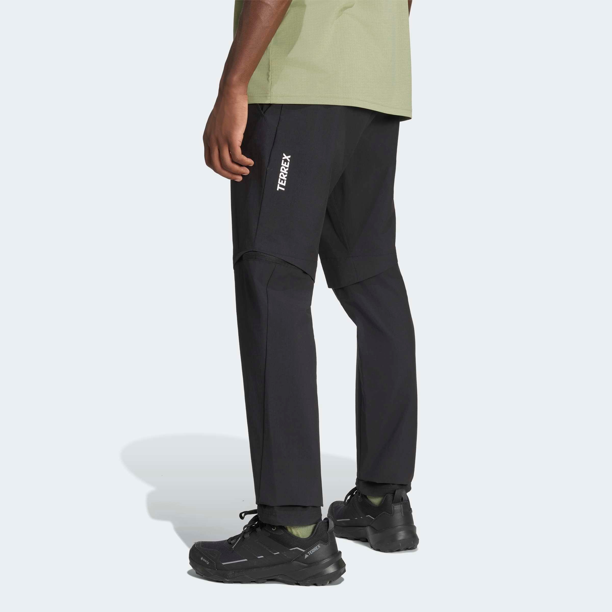adidas TERREX Pantalon de plein air »MULTI ZIP OFF TRACKSUIT BOTTOMS«  style sportif, avec fermeture éclair, en polyamide et élasthanne