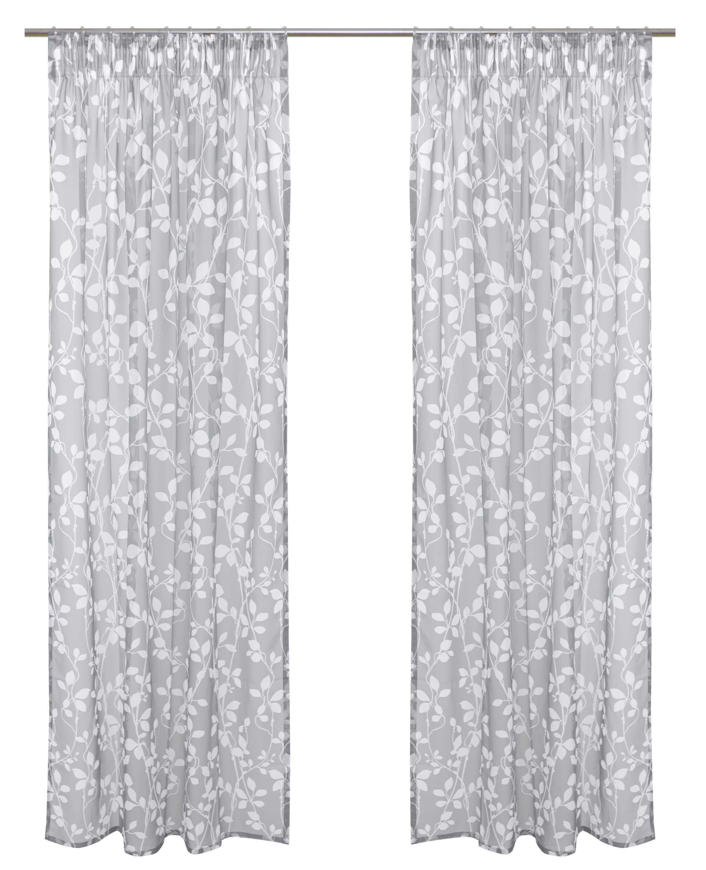 my home Gardine »Issoire« Multifunktionsband 1 Stk. tlg. Wohnzimmer, Schlafzimmer, Esszimmer, gemustert und halbtransparent