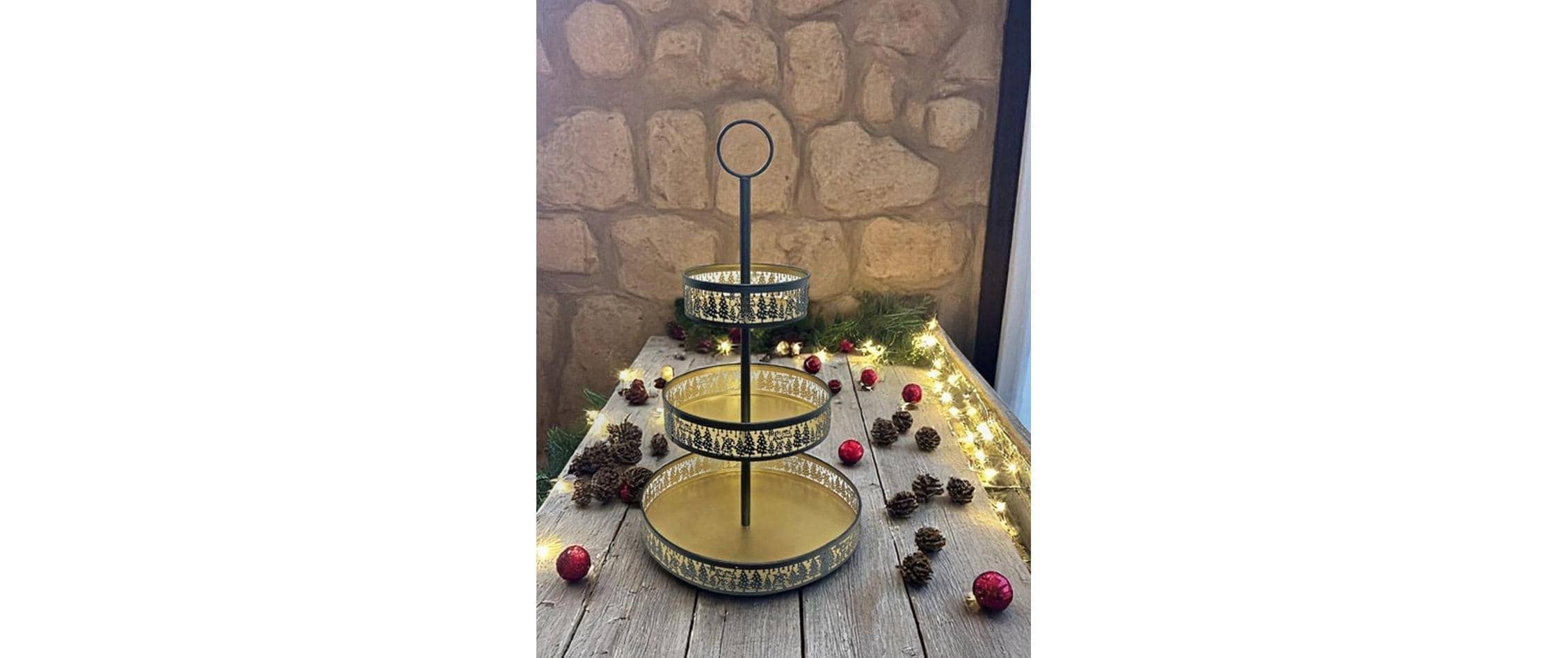   Etagere »Dameco Forest mit 3 Ablagen 52 cm«