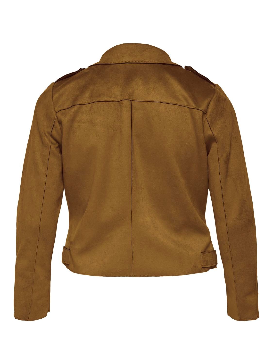 ONLY CARMAKOMA Bikerjacke »CARSHERRY NEW LIFE BONDED BIKER OTW«