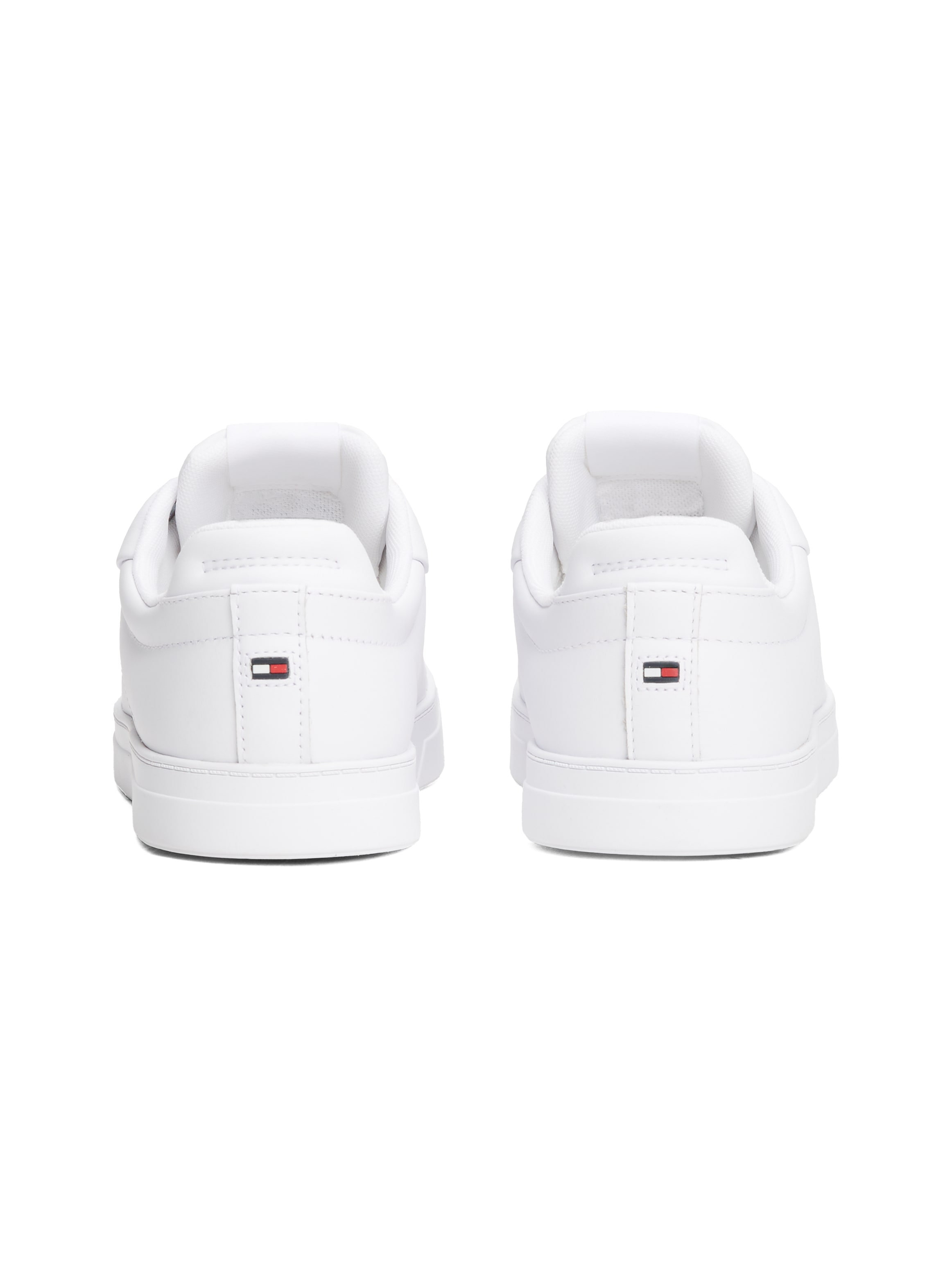 Tommy Hilfiger Sneakers »ICON COURT LTH FLAG ESS«  , Freizeitschuh, Halbschuh, Schnürschuh mit kleiner Logoflagge