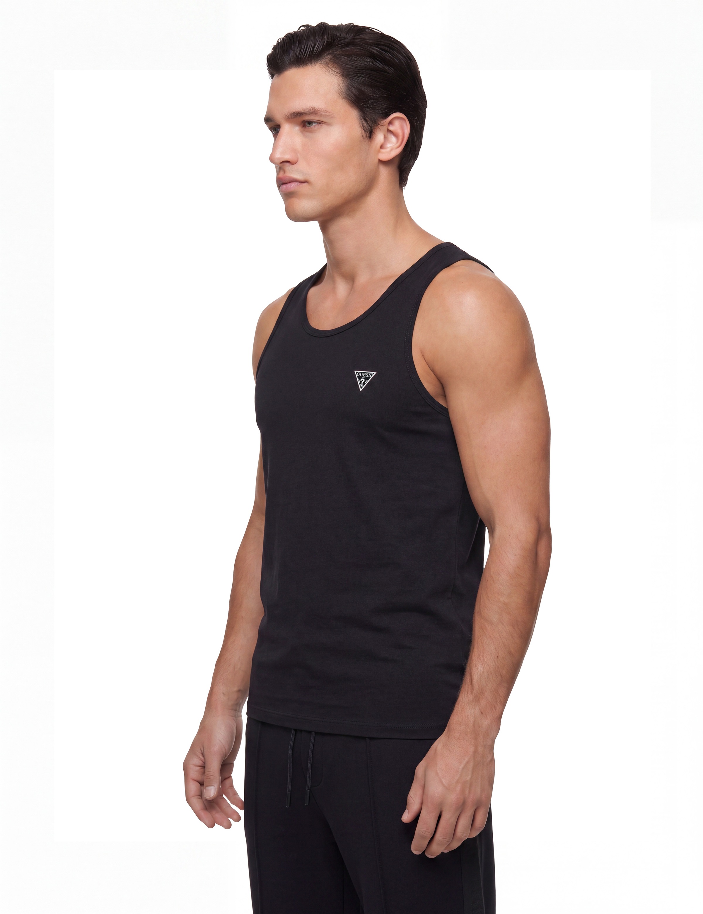 Guess Débardeur »CALEB HERO TANK 2PACK« Paquet, 2 Jersey aus Baumwolle