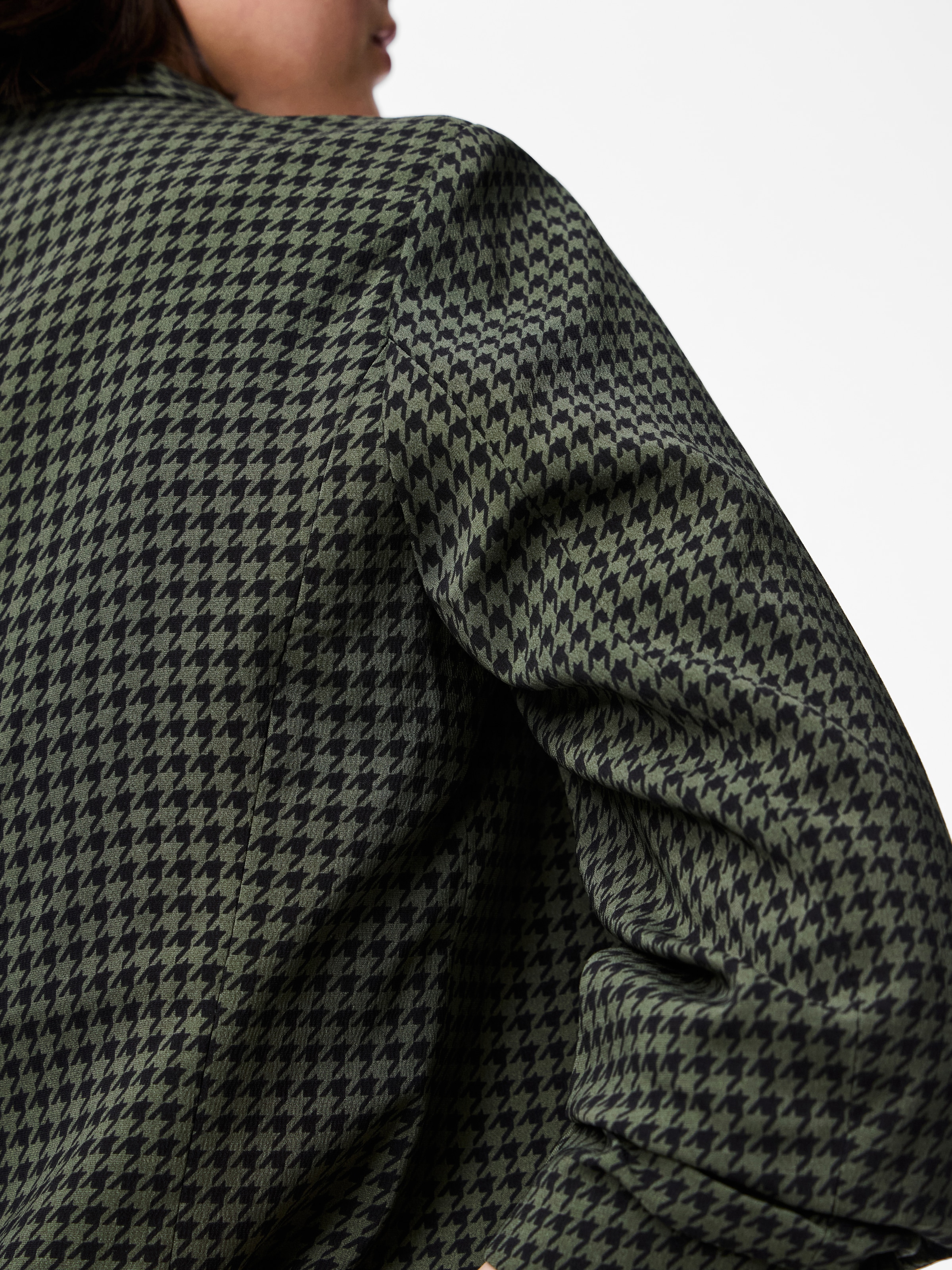 pieces Blazer chemisier »PCBOSELLA 3/4 PRINTED BLAZER NOOS«, mit 3/4 Ärmel
