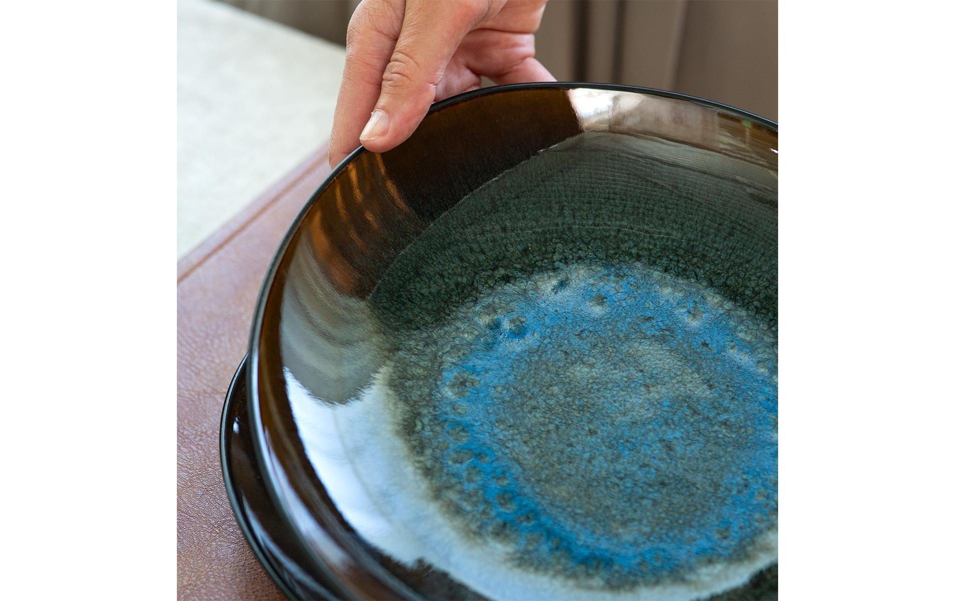   Assiette plate »Lunasol Elements Amber Eye Organic 12-tlg.« Teller-Set