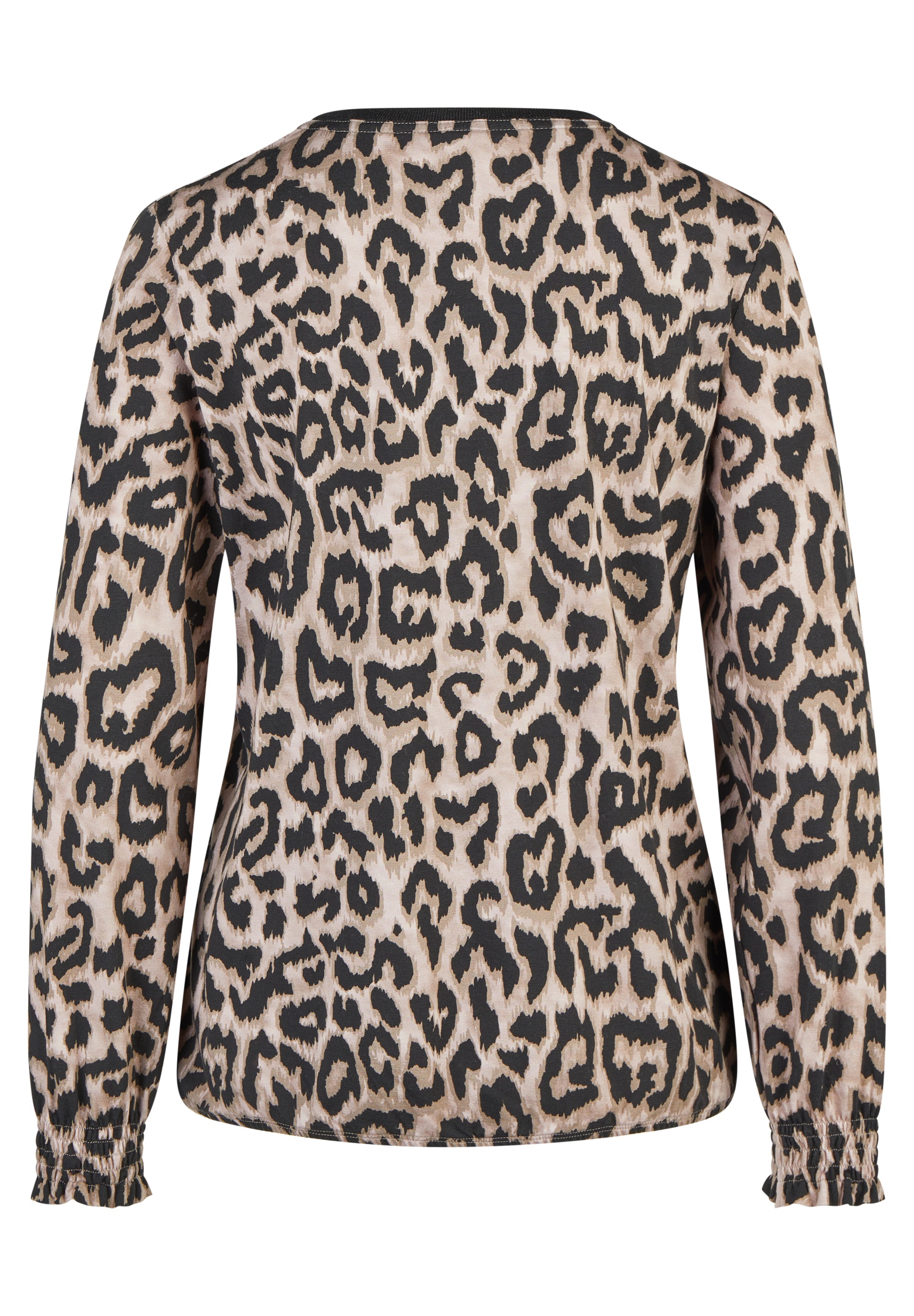Rabe T-shirt à manches longues mit Leo-Print