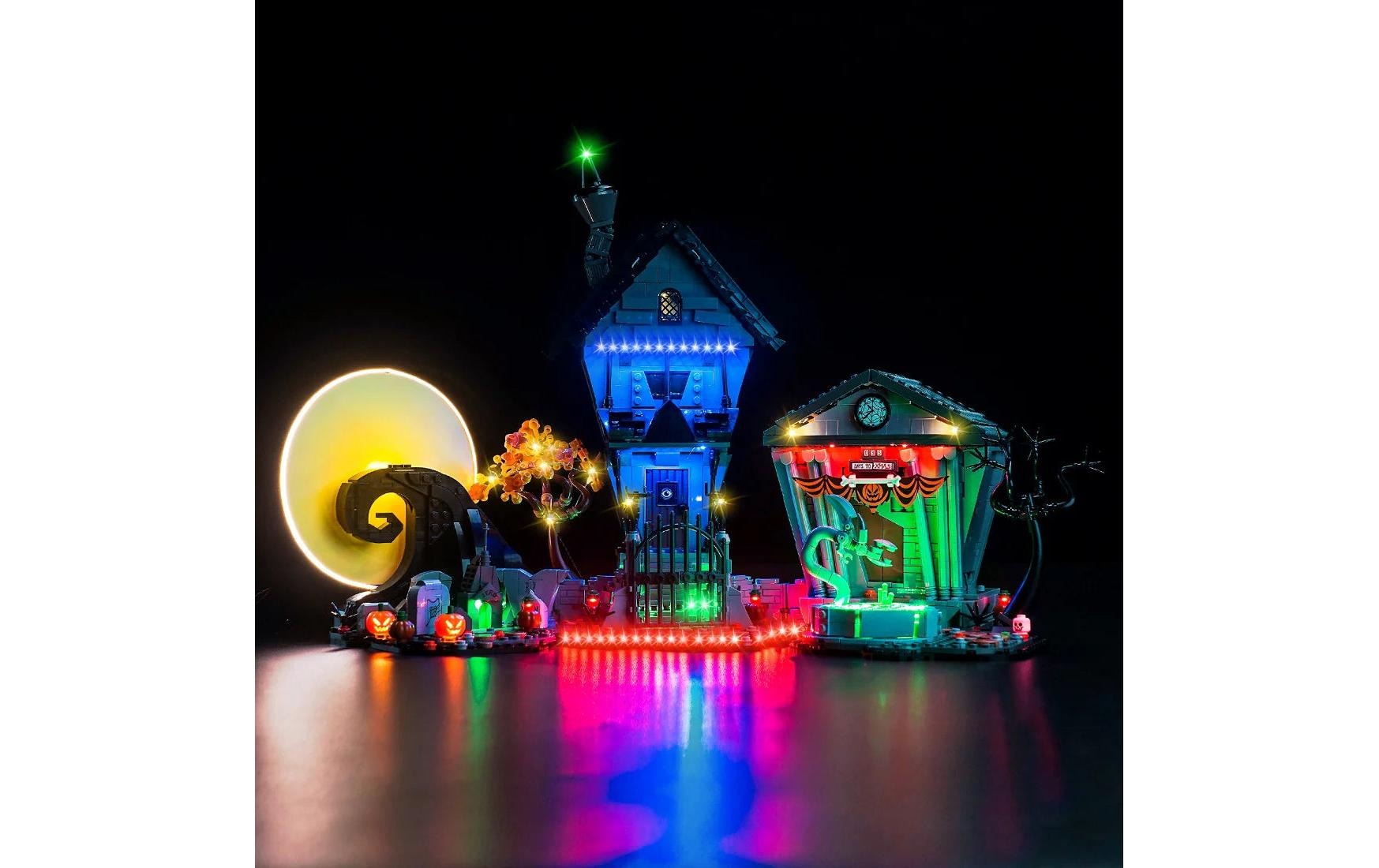   Steinbaukasten »BrickBling LED-Licht-Set für LEGO® Nightmare Before Christmas -21351«
