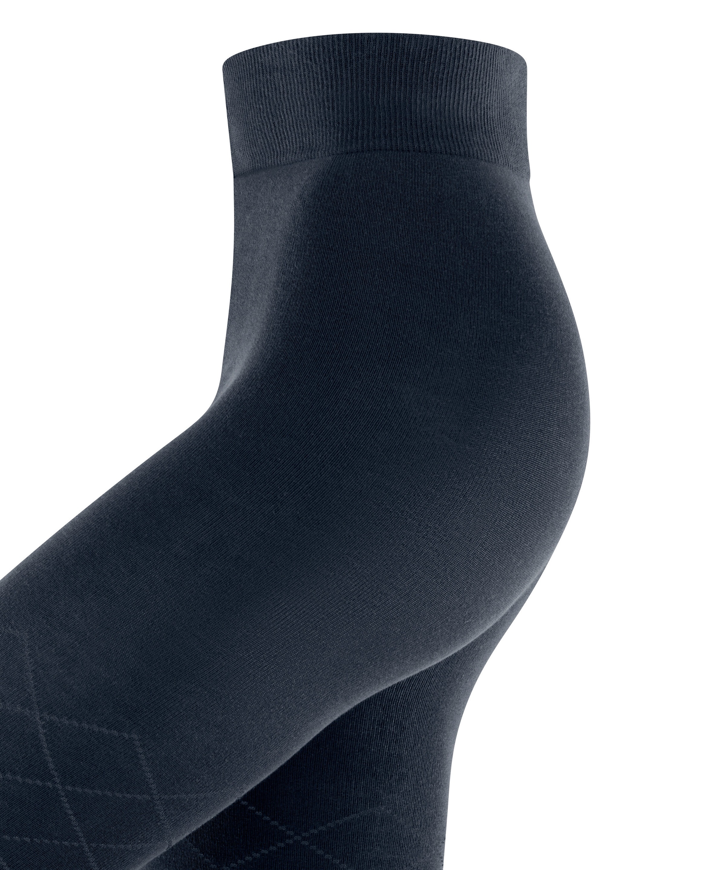 Burlington Collants en tricot »Argyle Affair« avec motif Argyle, mélange coton, opaque, à carreaux