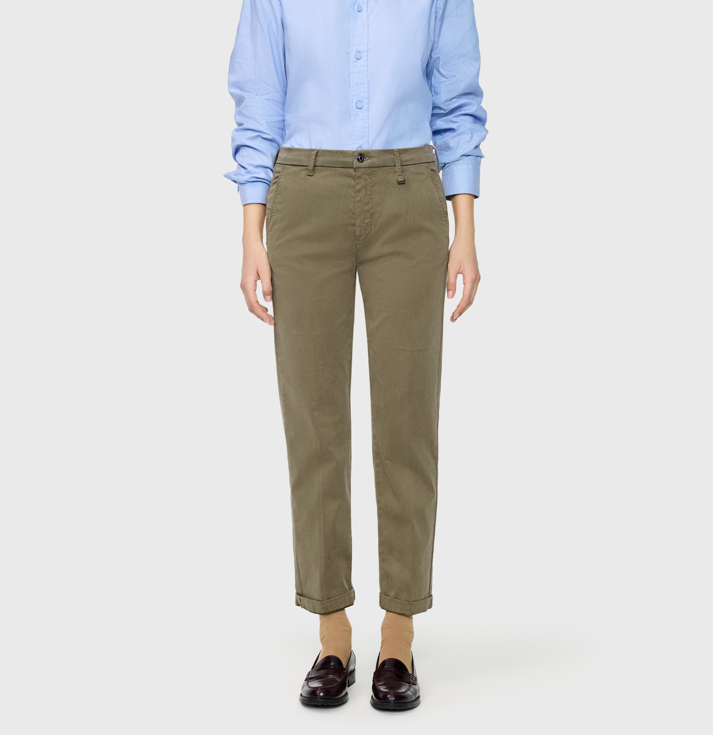 MAC Chinos  Elastischer Materialmix mit hervorragendem Rücksprung-Verhalten