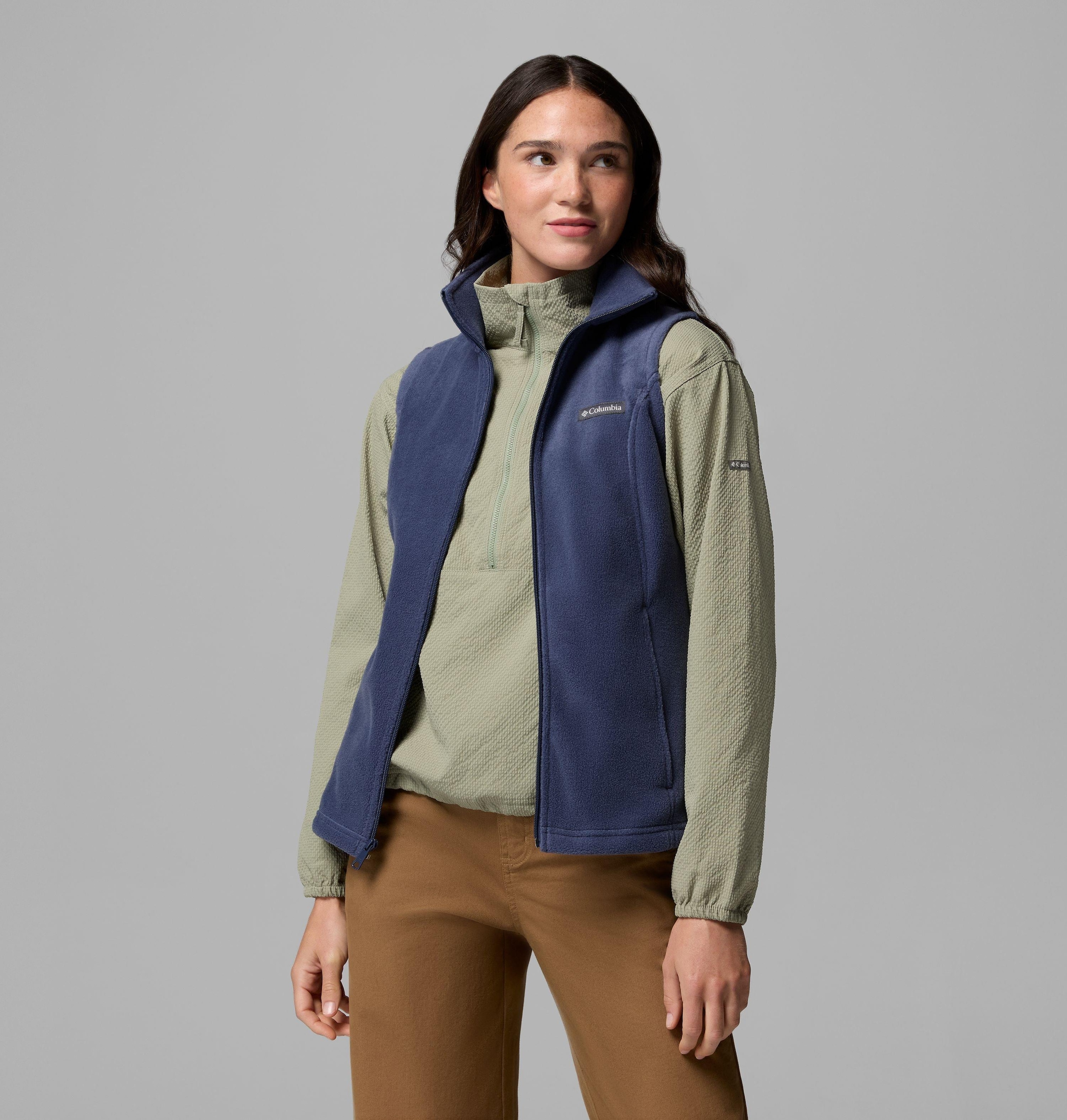 Columbia Fleeceweste »Benton Springs Vest« atmungsaktives Material, schnell trocknend, wasserabweisend