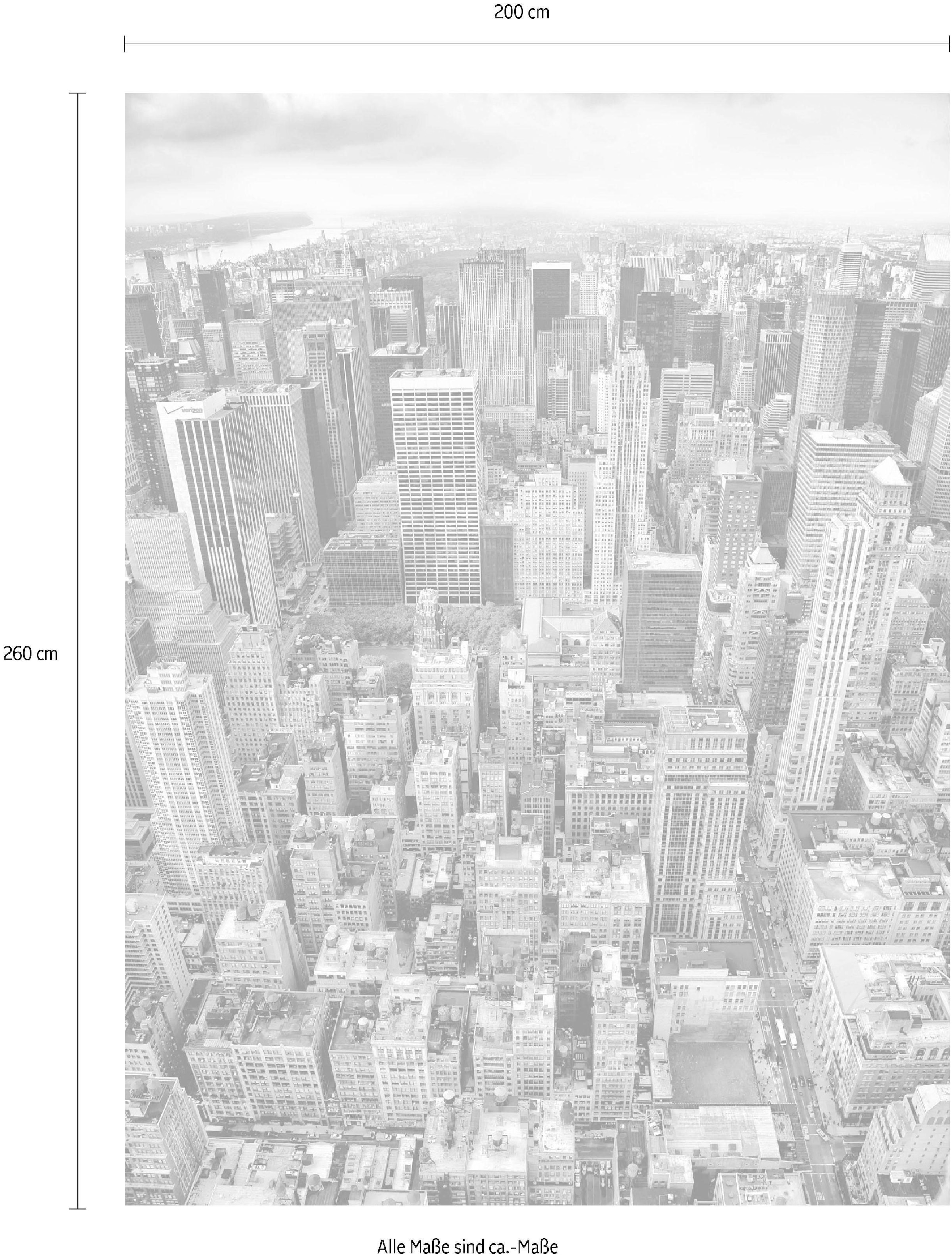 Komar Papier peint intissé »Digitaldruck Vlies -  Uptown - Grösse 200 x 260 cm« imprimé Wohnzimmer, Schlafzimmer