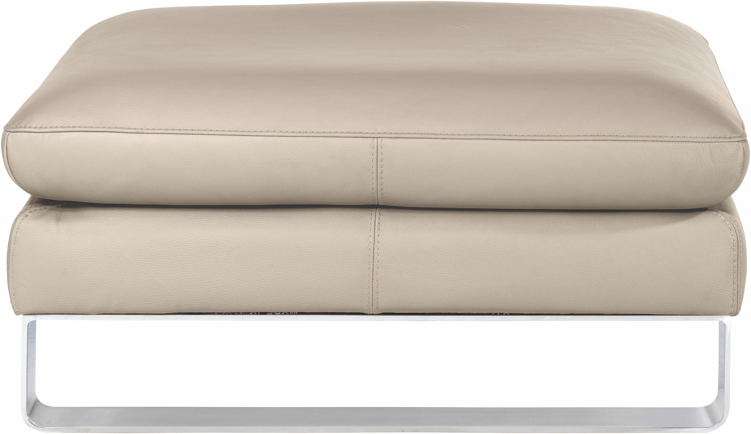 CALIA ITALIA Tabouret »Dave hochwertig und bequem, B/T 95/68cm« mit Kufenfuss