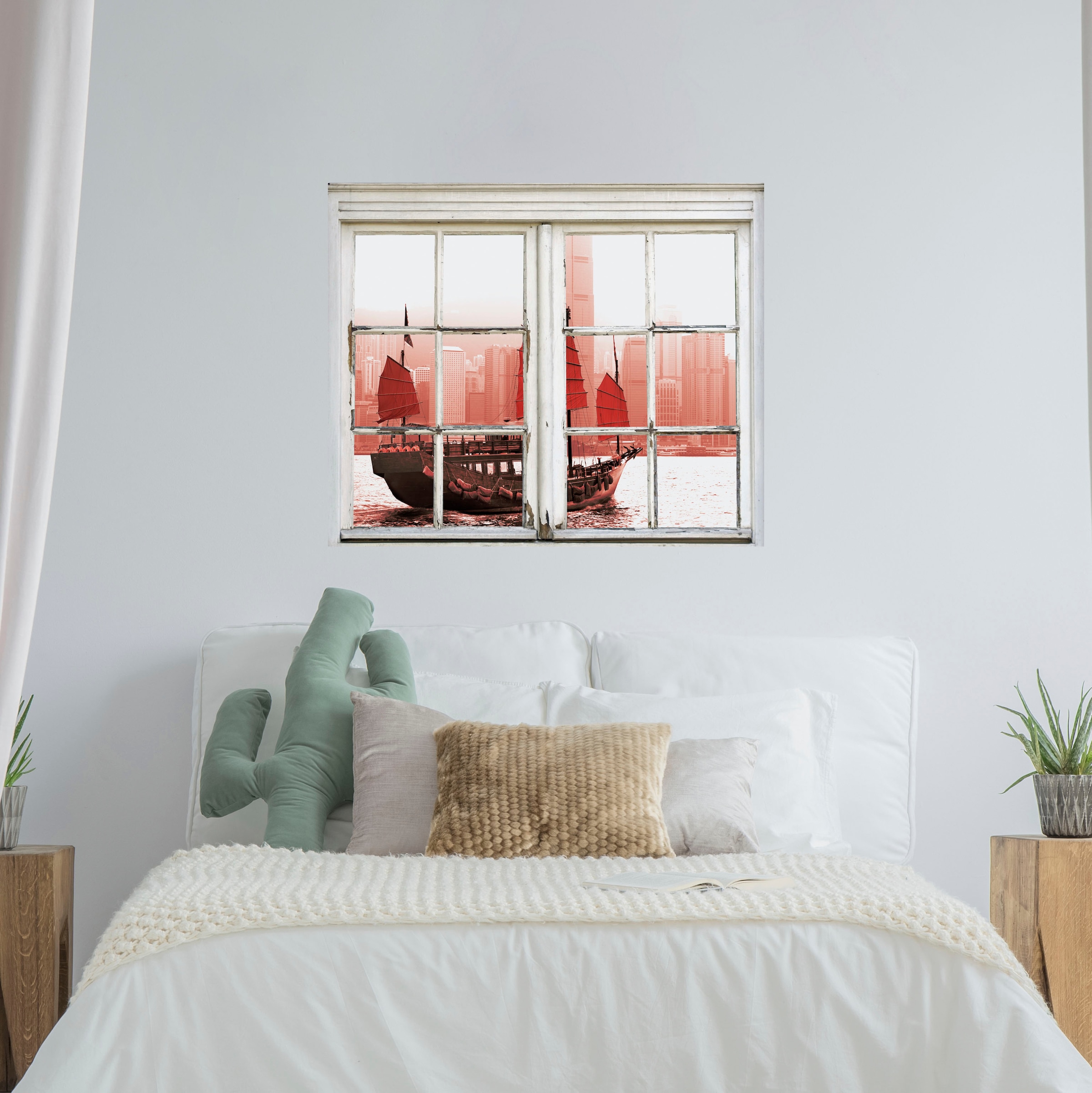 queence Autocollants muraux »Schiff« Wandsticker, Wandbild, selbstklebend, Schiff, Boot