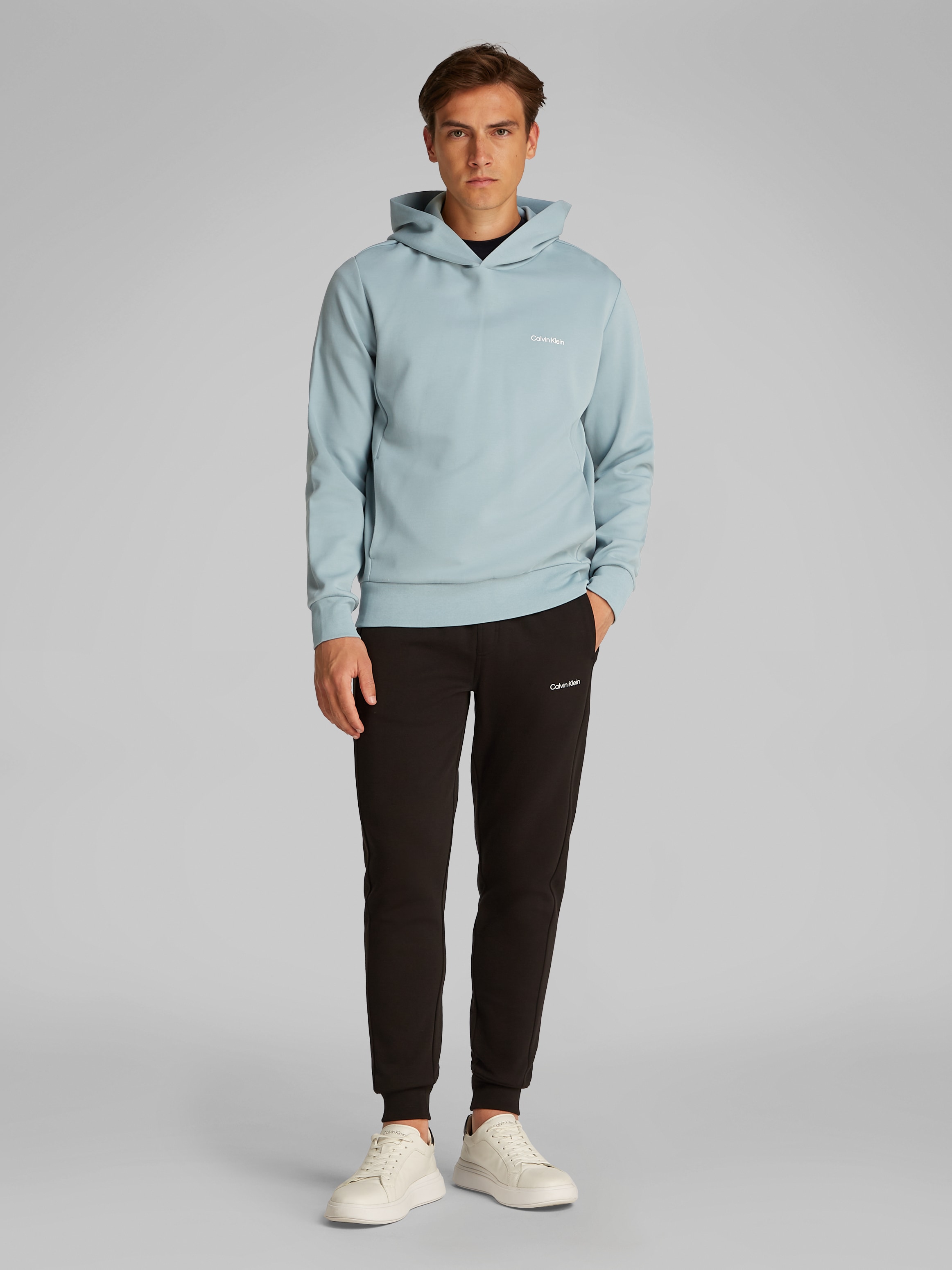 Calvin Klein Sweat à capuche »Sweatshirt MICRO LOGO RE«, mit Logoschriftzug
