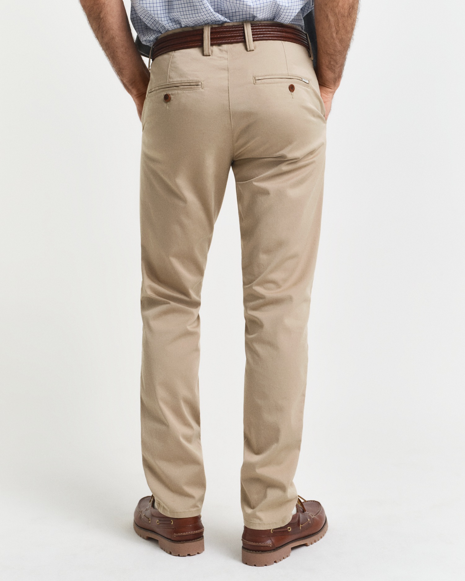 Gant Chinohose »SLIM TWILL CHINOS«  mit gefütterten Seitentaschen