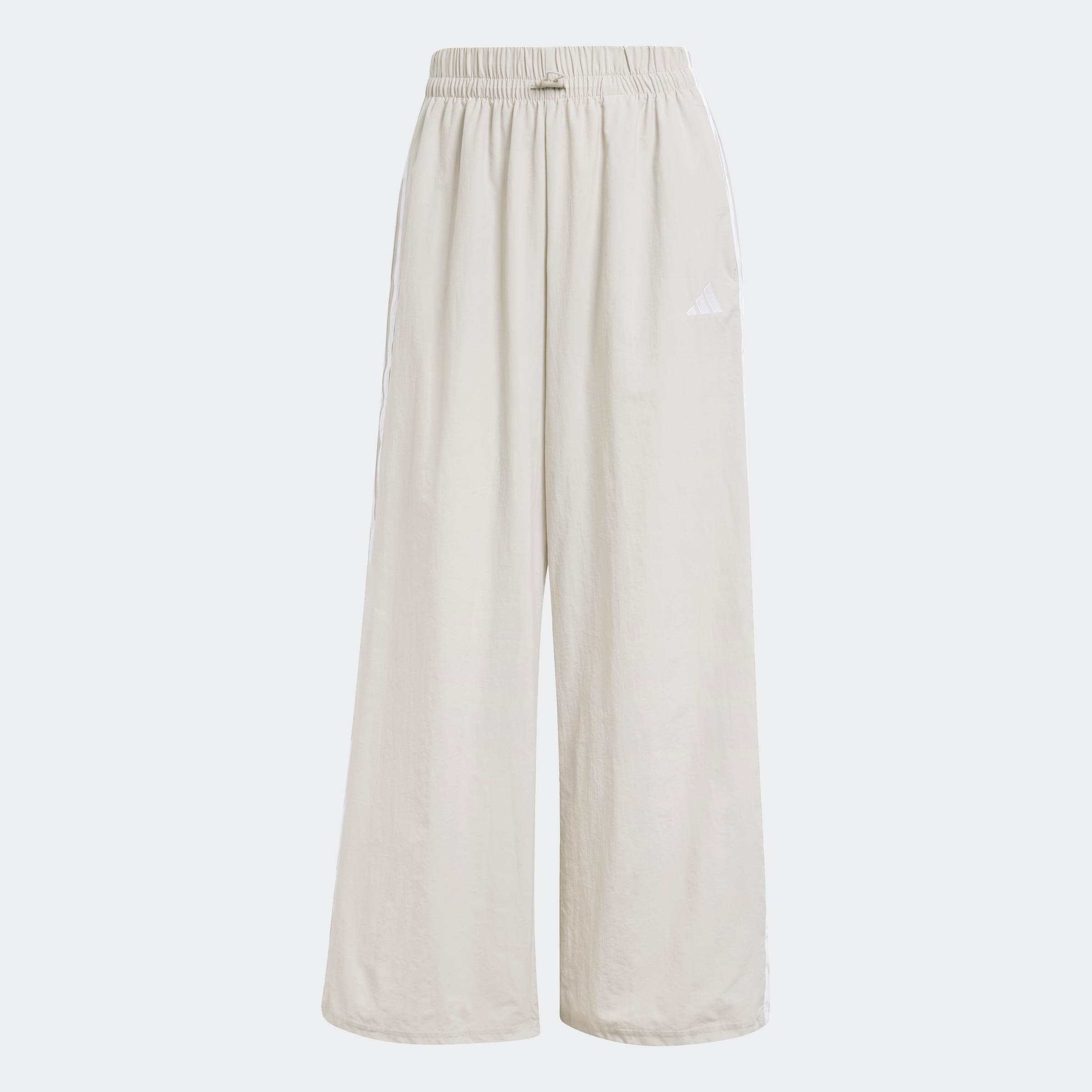 adidas Sportswear Sporthose »ESSENTIALS 3-STREIFEN LIFESTYLE WOVEN PARACHUTE«  Fallschirmhose, locker geschnitten, mit weitem Bein