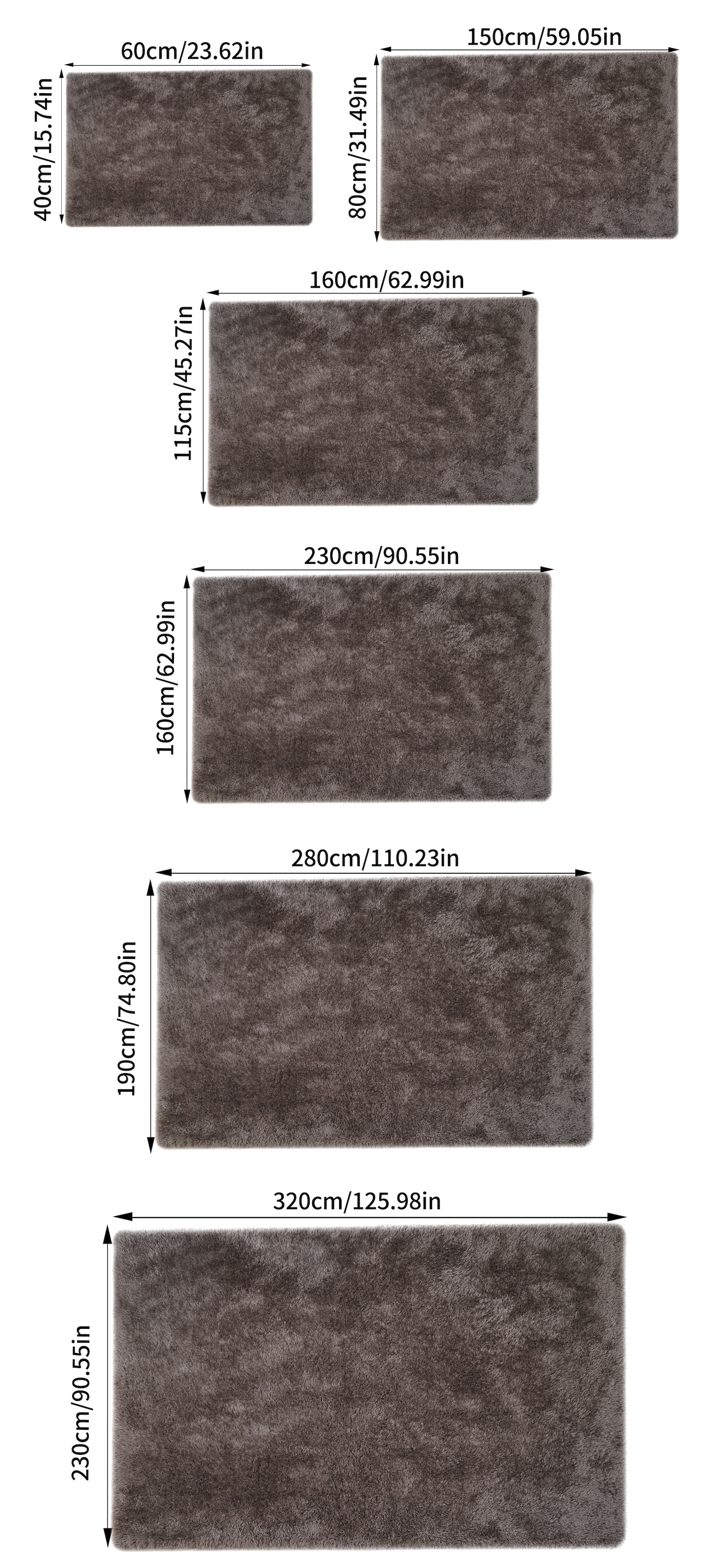 my home Tapis à poils longs »Micro Shaggy, aus weicher Mikrofaser« Rectangulaire 53 mm Höhe weich, flauschig, Uni-Farben, Wohnzimmer, Schlafzimmer, Kinderzimmer