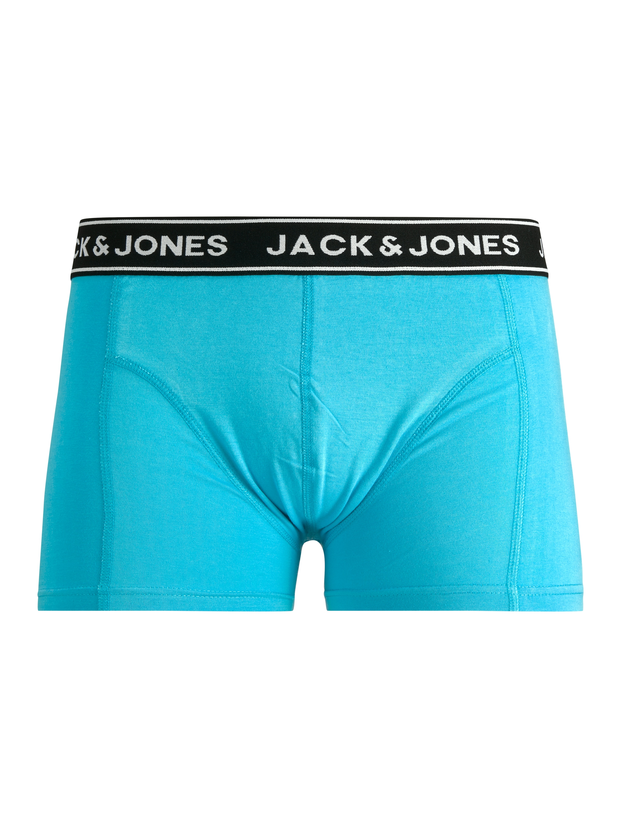 Jack & Jones Tronc »JACCRISP im 6er Pack mit Logobund und Stretchkomfort« Packung, 6 cuis unifarben mit Farbeinsatz, modisch, eng anliegend, Baumwollmischung