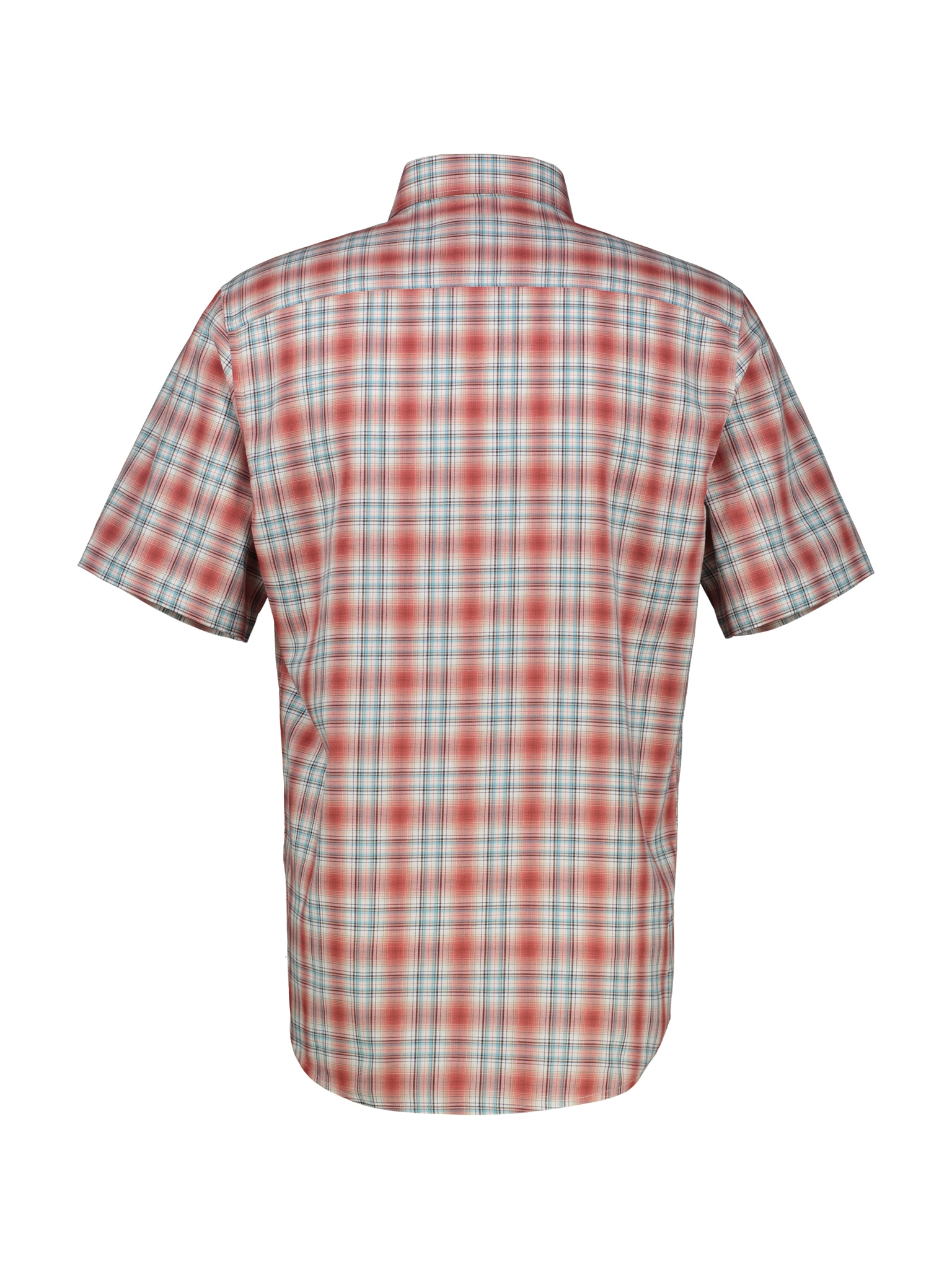 LERROS Chemise à carreaux mit Logo Stickerei